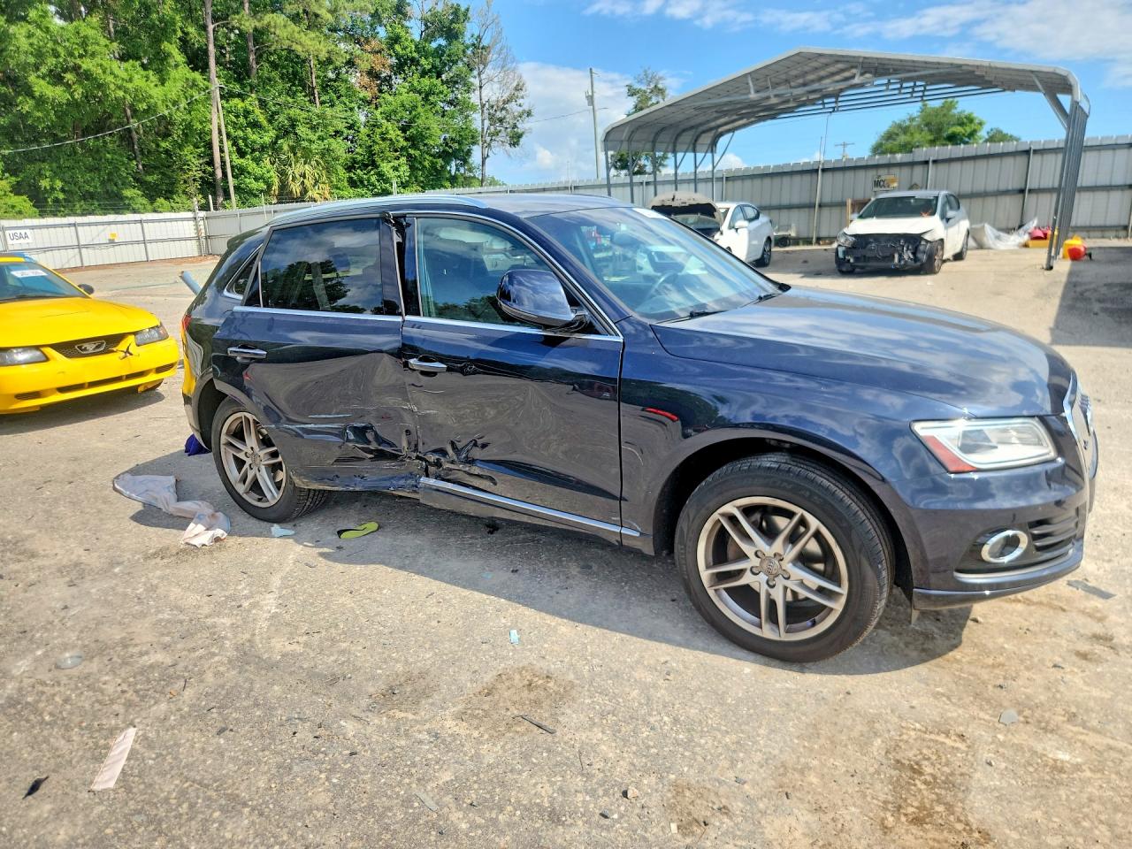 2015 Audi Q5 Premium Gray vin: WA1CFAFP5FA119939