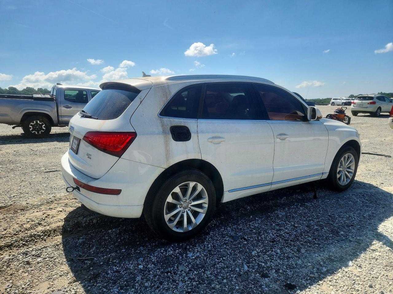 2013 Audi Q5 Premium White vin: WA1CFAFP6DA018938
