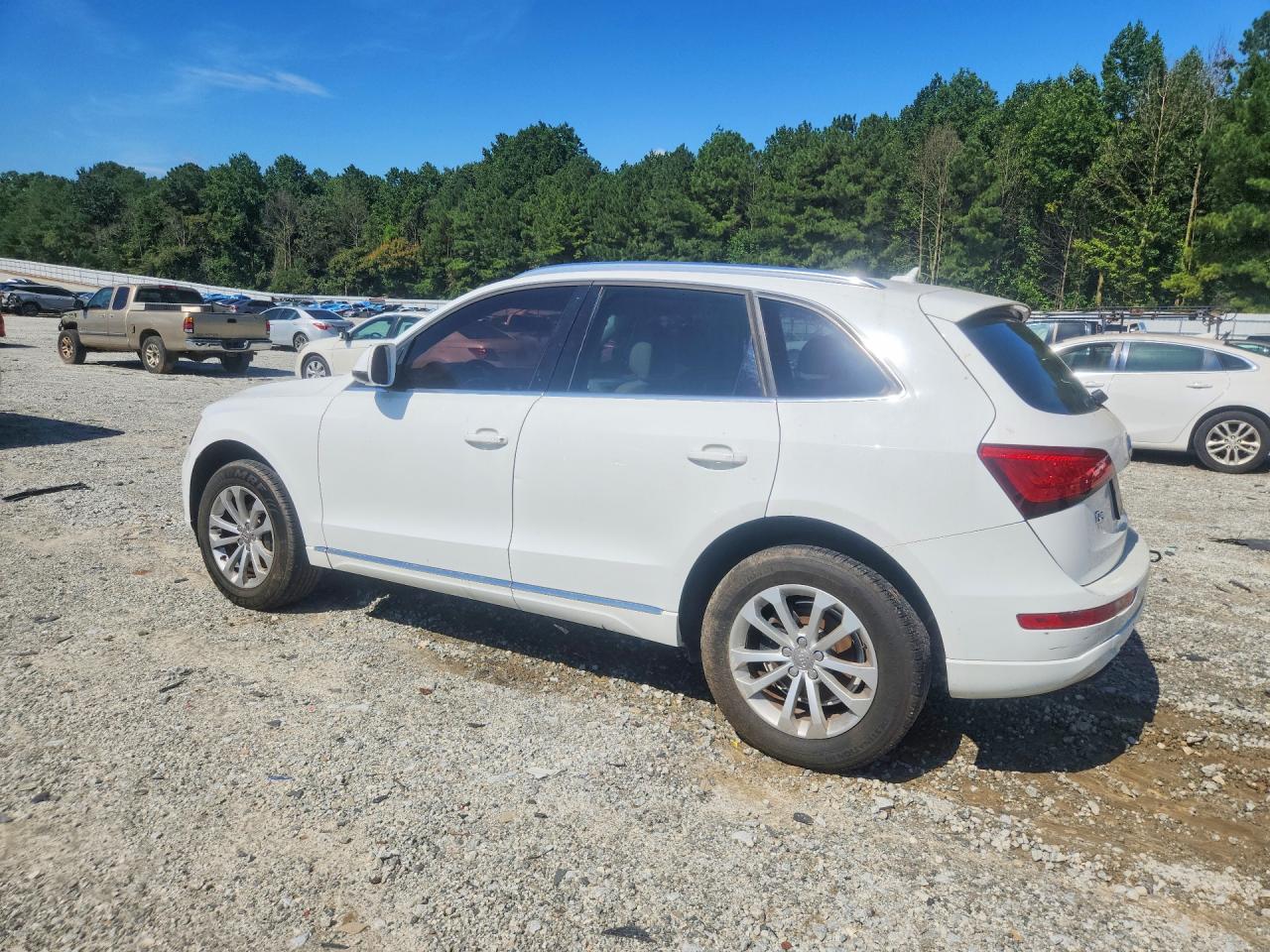 2013 Audi Q5 Premium White vin: WA1CFAFP6DA018938