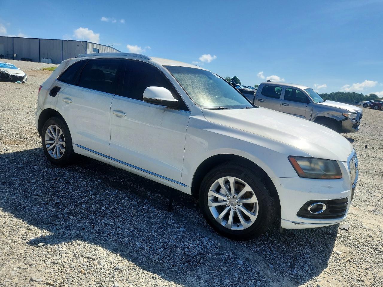 2013 Audi Q5 Premium White vin: WA1CFAFP6DA018938
