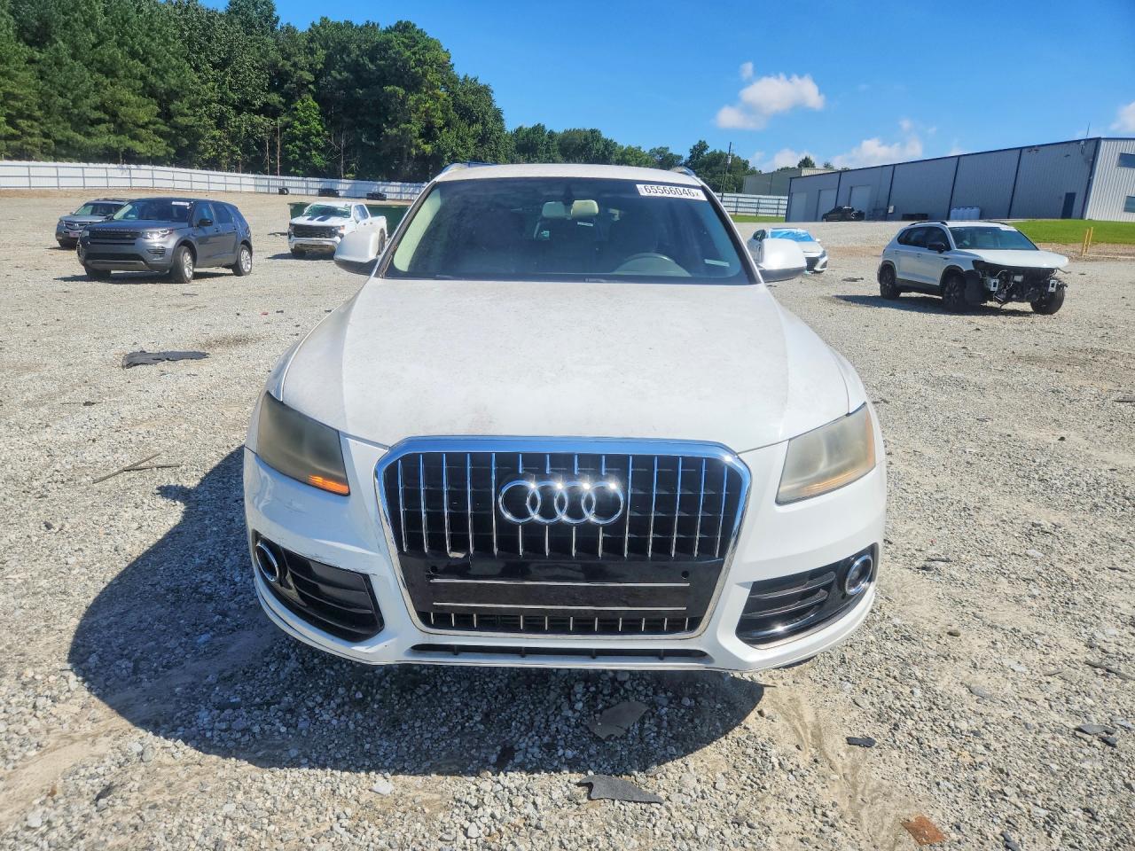 2013 Audi Q5 Premium White vin: WA1CFAFP6DA018938