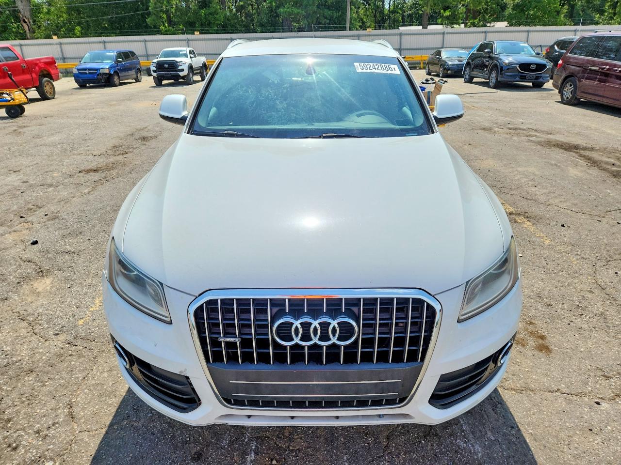 2015 Audi Q5 Premium White vin: WA1CFAFP6FA065454