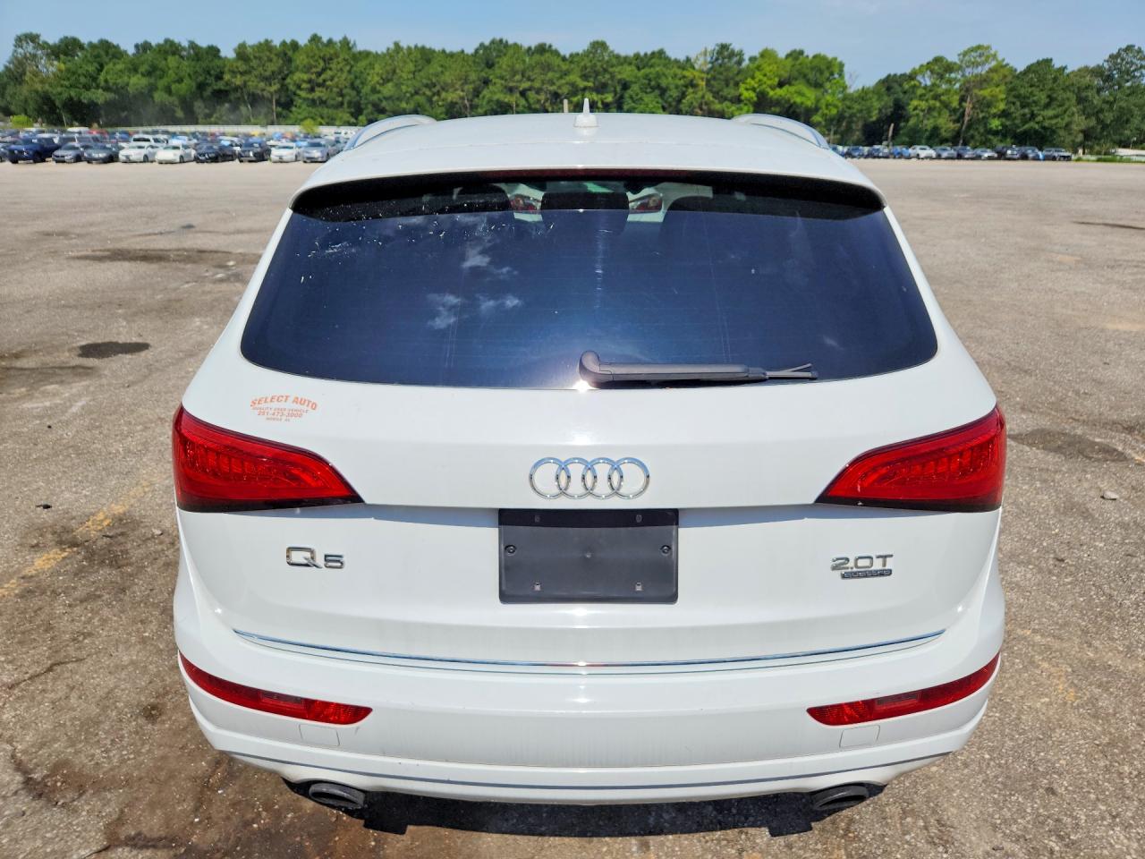 2015 Audi Q5 Premium White vin: WA1CFAFP6FA065454