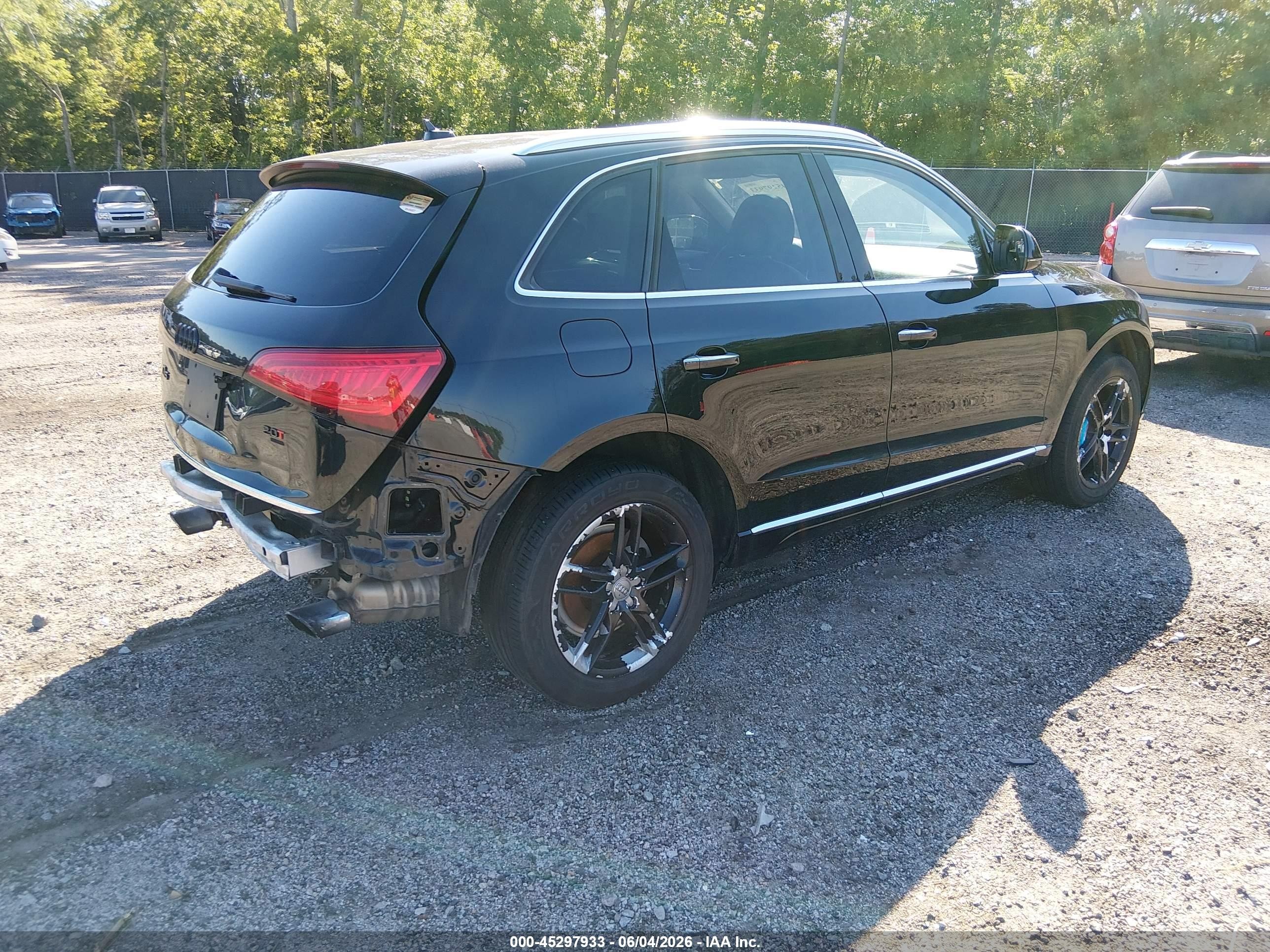 2015 Audi Q5 2.0t Premium Black vin: WA1CFAFP6FA078978