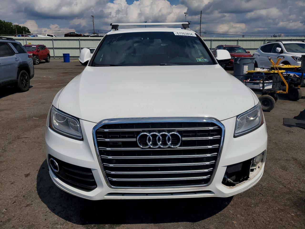 2015 Audi Q5 Premium White vin: WA1CFAFP6FA097627