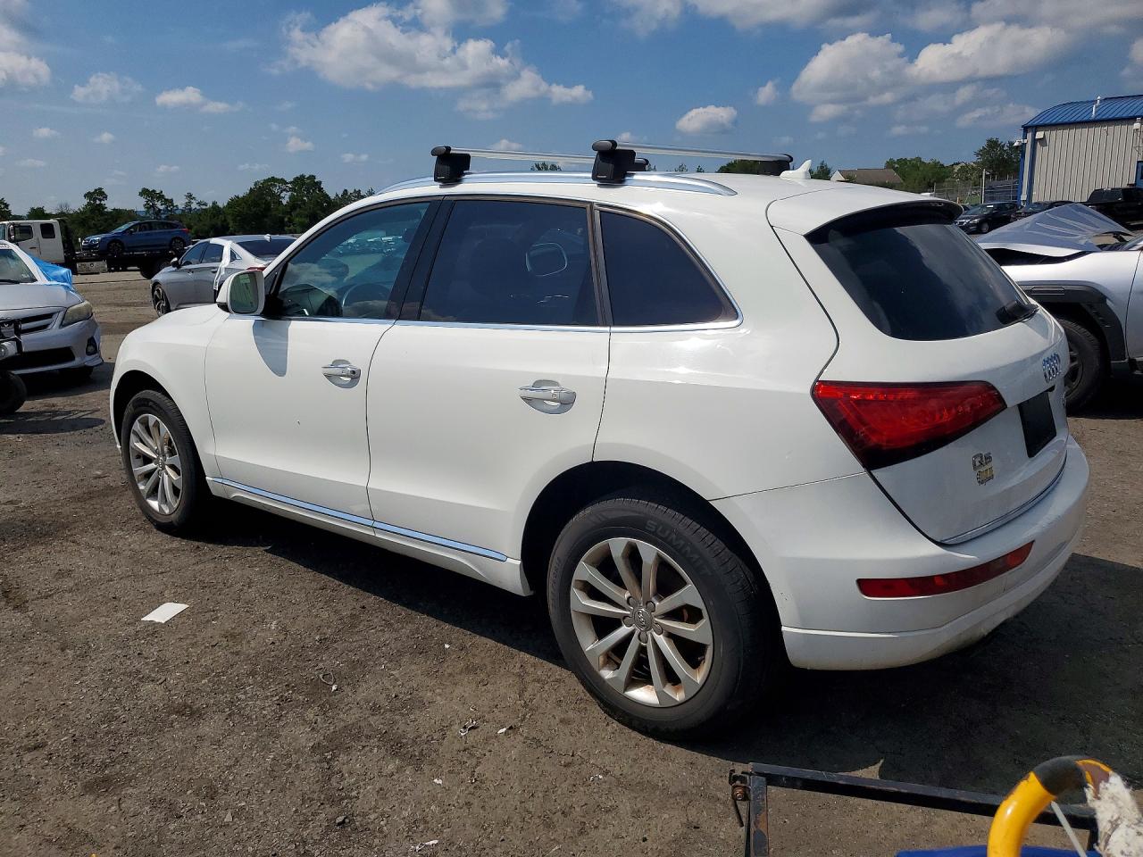 2015 Audi Q5 Premium White vin: WA1CFAFP6FA097627