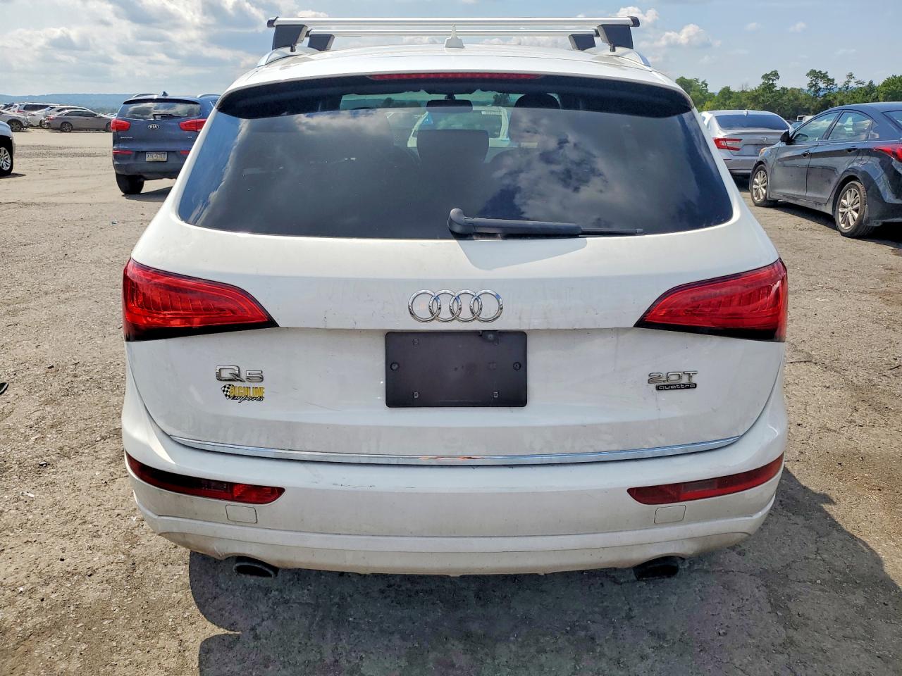 2015 Audi Q5 Premium White vin: WA1CFAFP6FA097627
