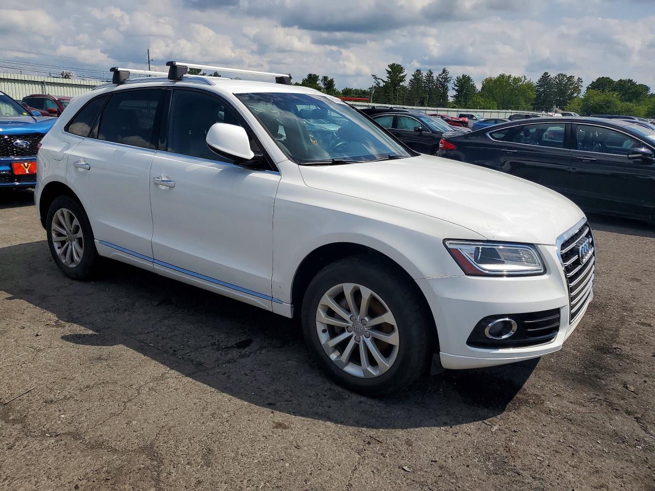 2015 Audi Q5 Premium White vin: WA1CFAFP6FA097627