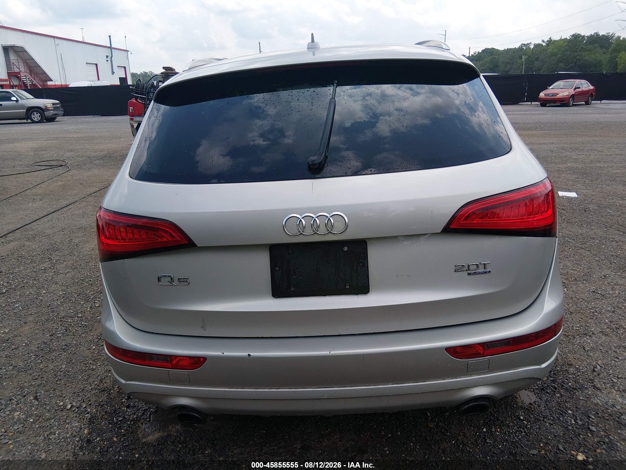 2014 Audi Q5 2.0t Premium Silver vin: WA1CFAFP7EA019078