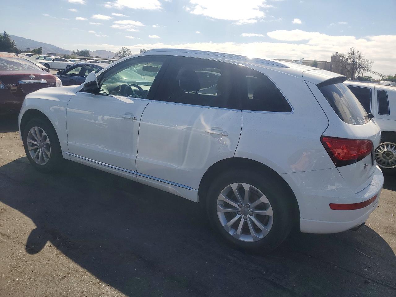 2014 Audi Q5 Premium White vin: WA1CFAFP7EA032929
