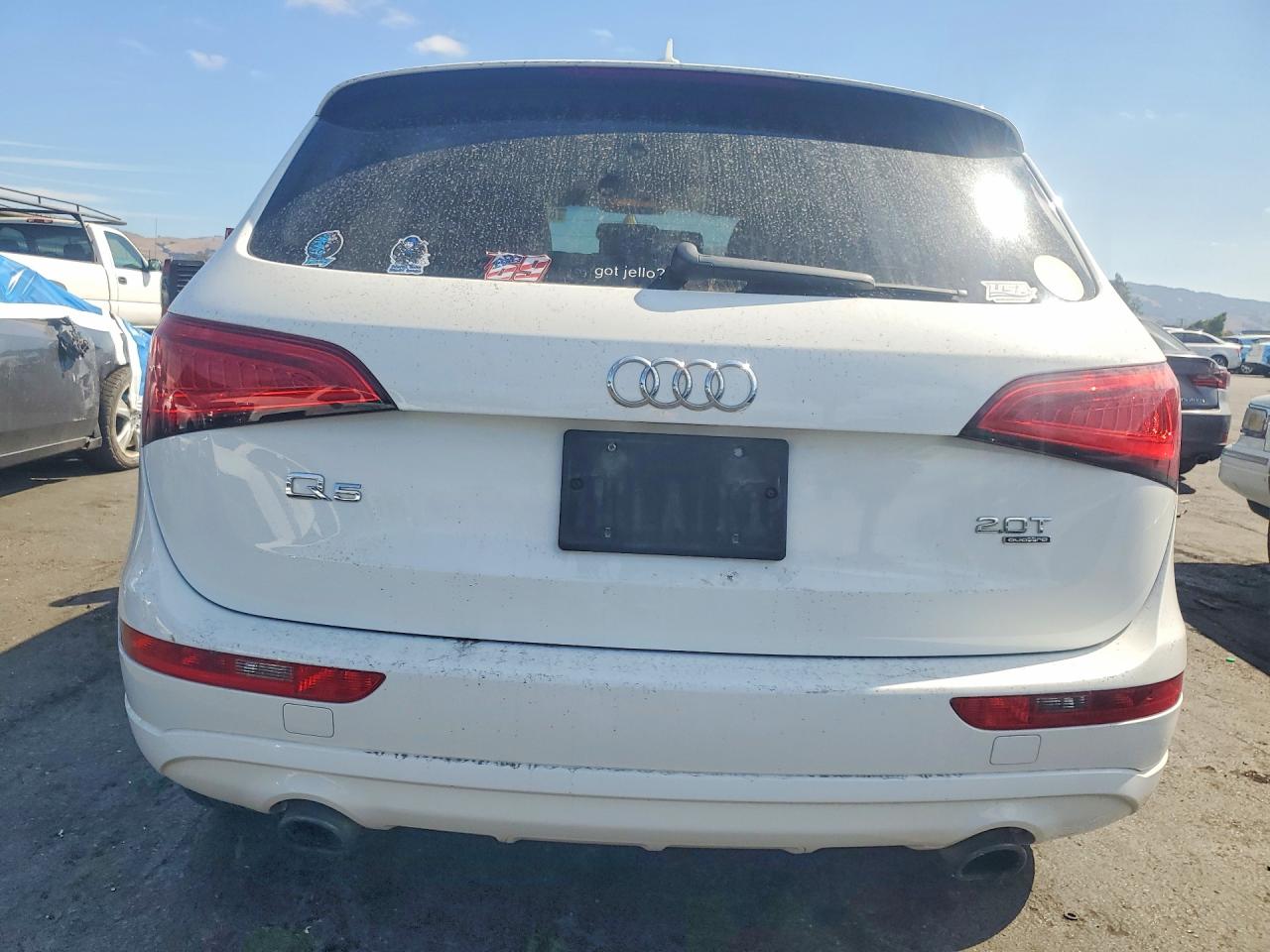 2014 Audi Q5 Premium White vin: WA1CFAFP7EA032929