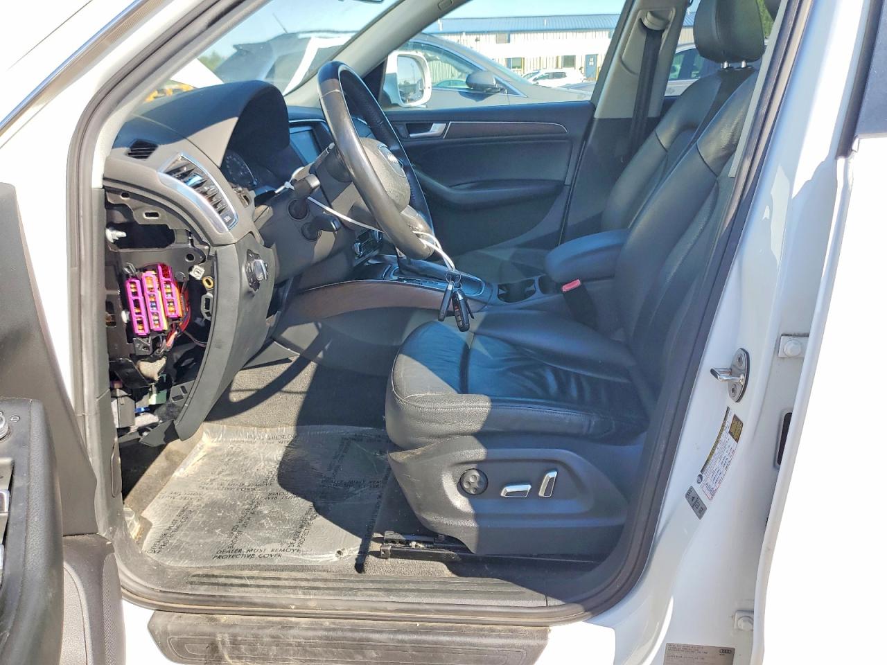2014 Audi Q5 Premium White vin: WA1CFAFP7EA080558