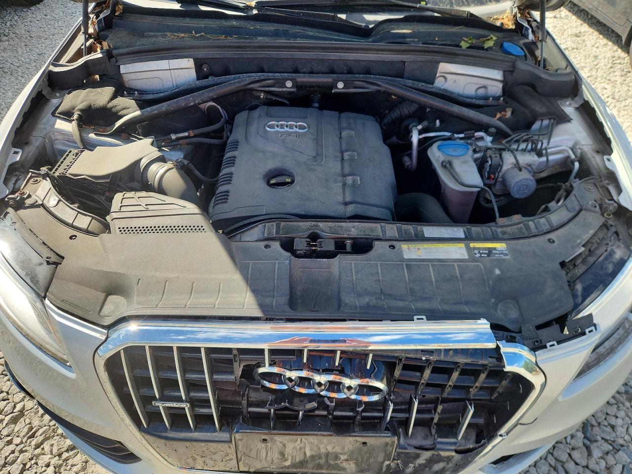 2014 Audi Q5 Premium Silver vin: WA1CFAFP7EA129242