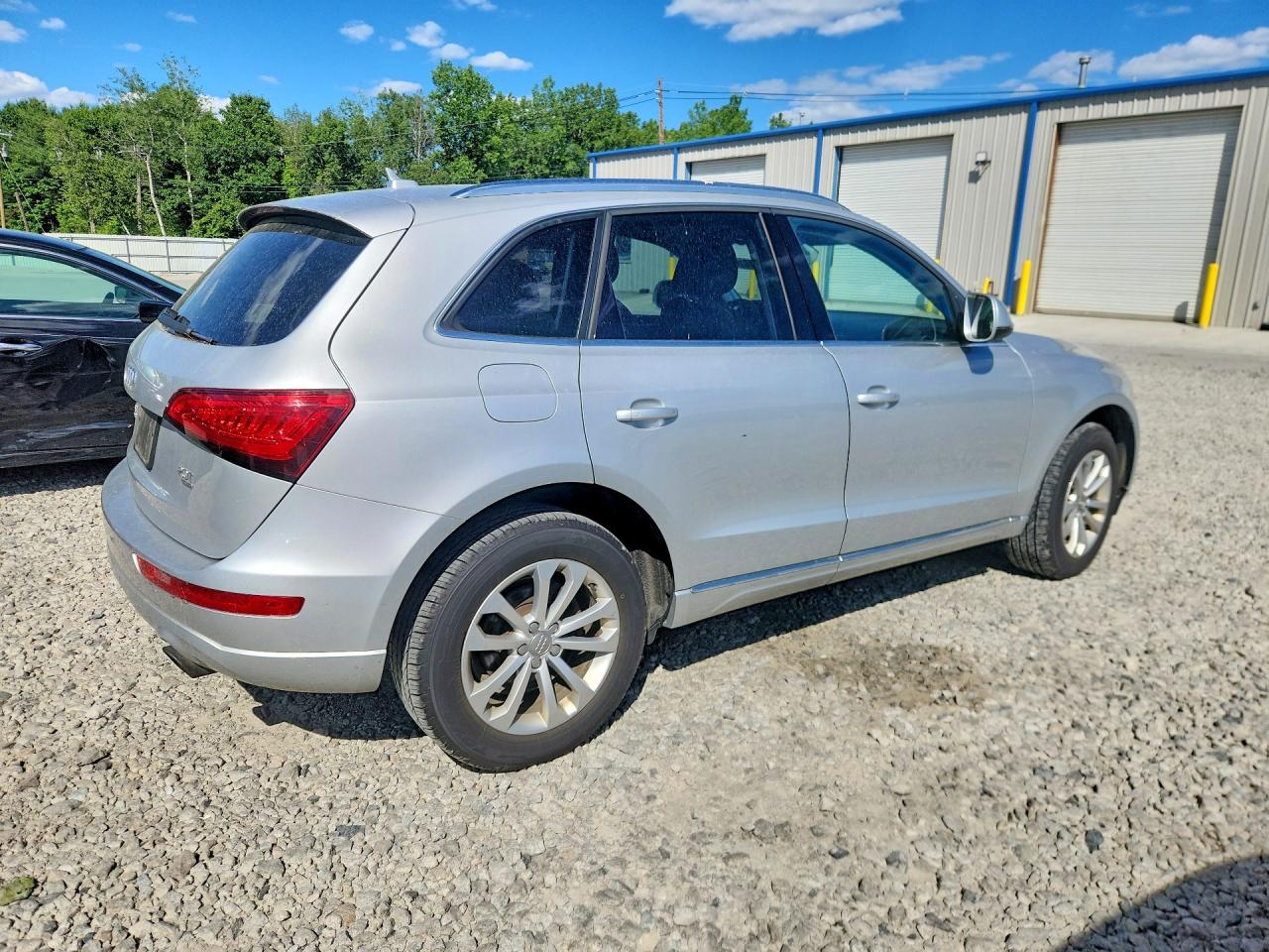 2014 Audi Q5 Premium Silver vin: WA1CFAFP7EA129242