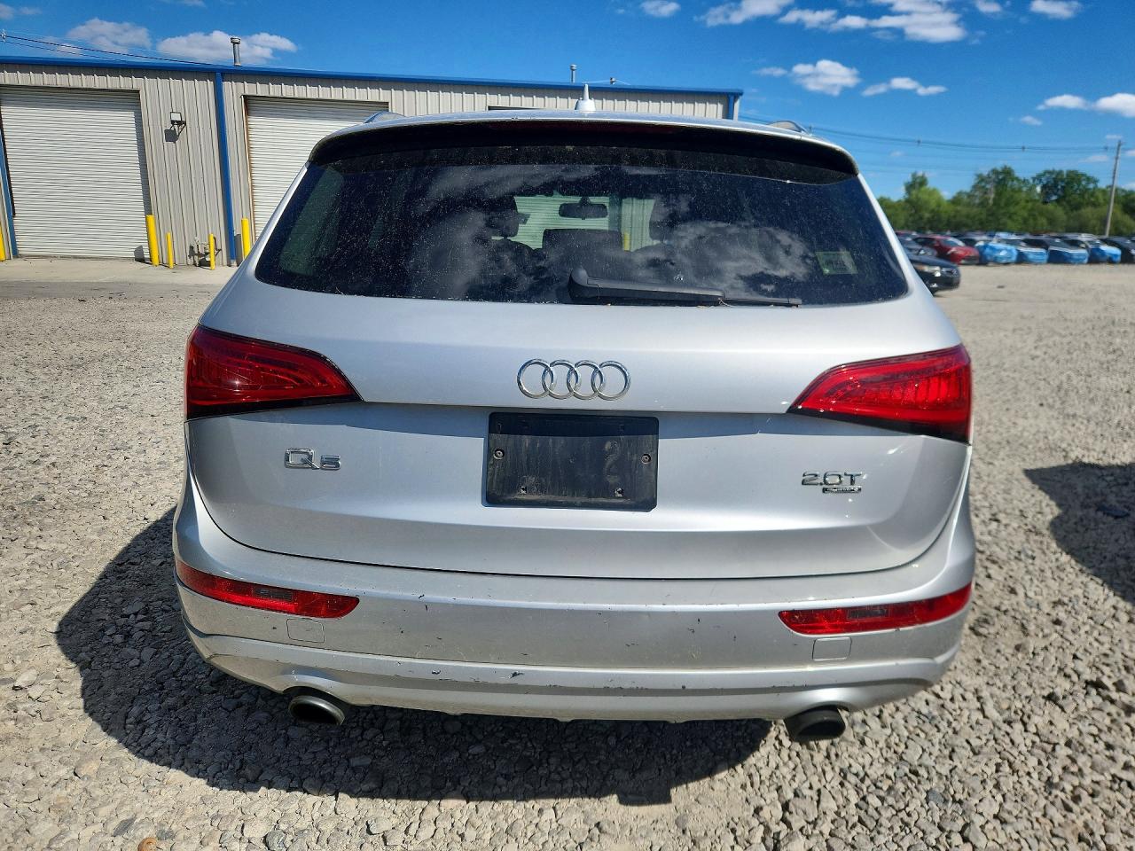2014 Audi Q5 Premium Silver vin: WA1CFAFP7EA129242