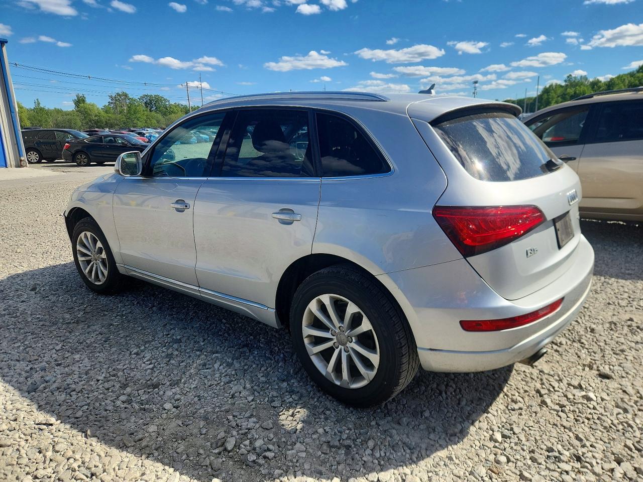 2014 Audi Q5 Premium Silver vin: WA1CFAFP7EA129242