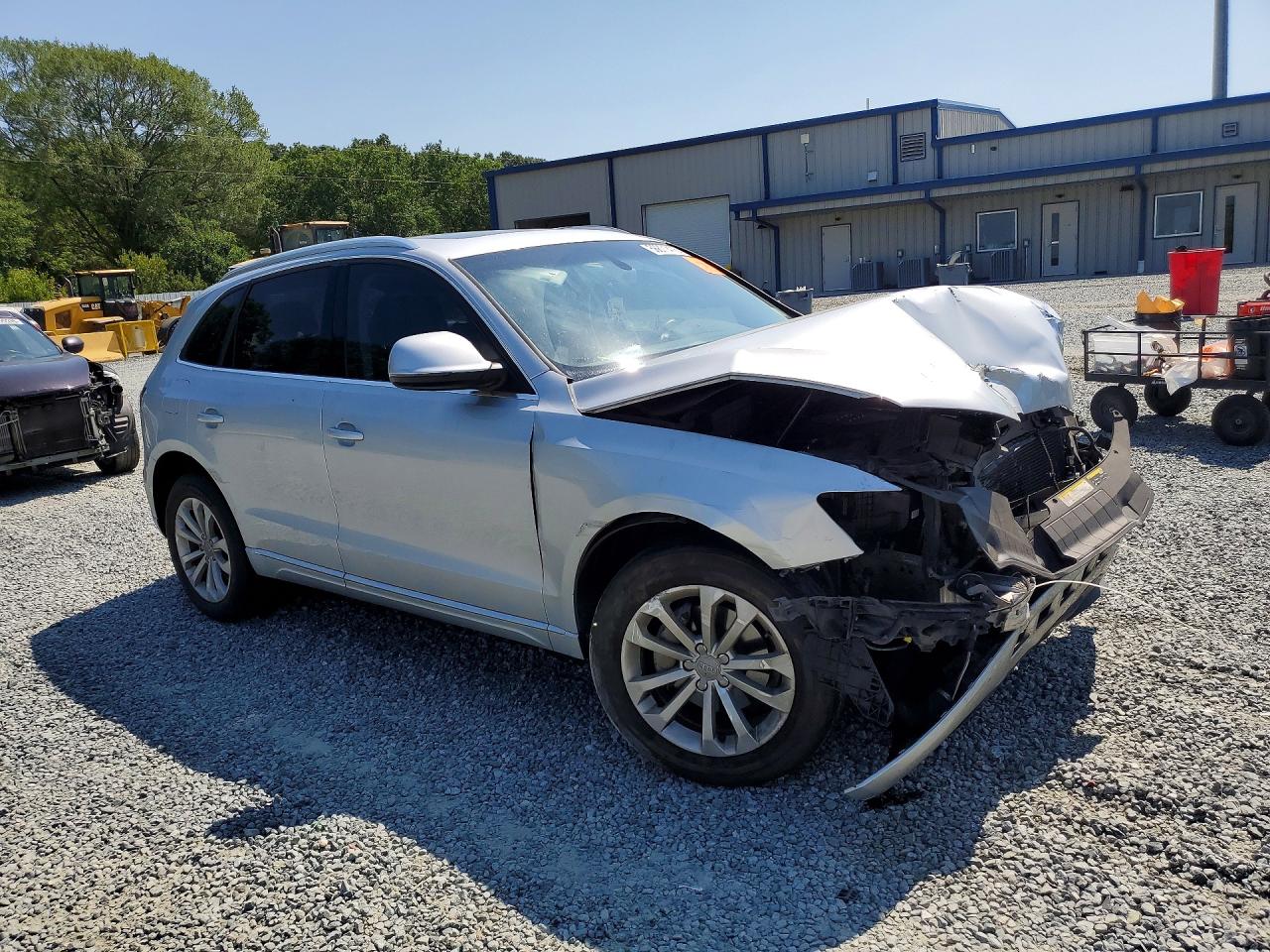 2014 Audi Q5 Premium Silver vin: WA1CFAFP8EA047651