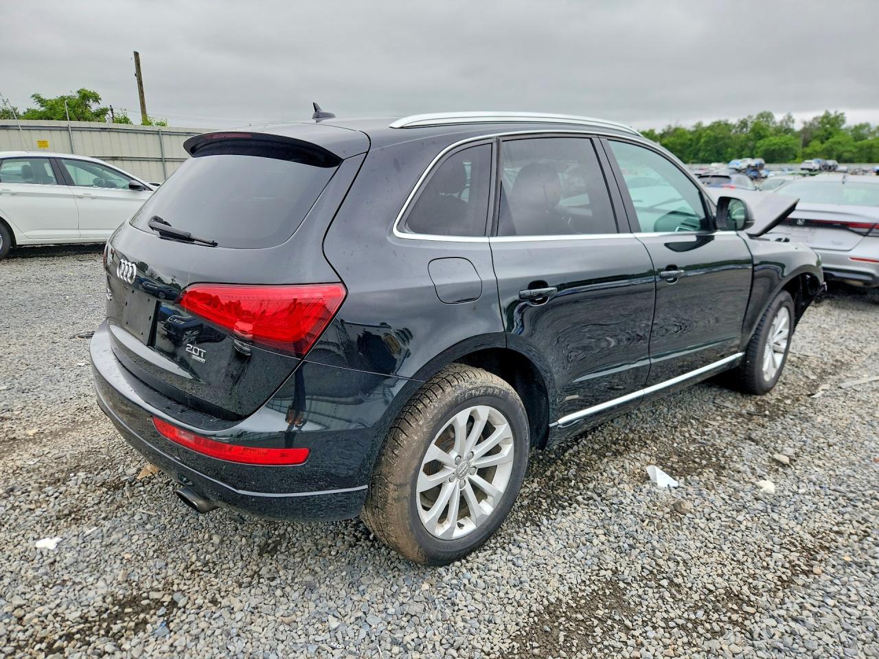 2014 Audi Q5 Premium Черный vin: WA1CFAFP8EA059122