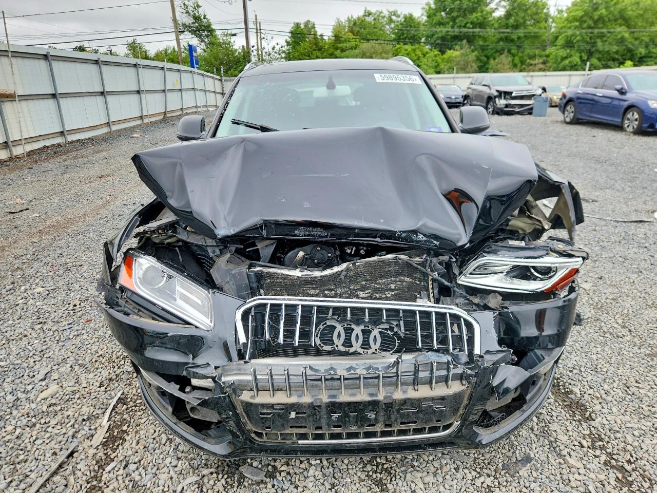 2014 Audi Q5 Premium Черный vin: WA1CFAFP8EA059122