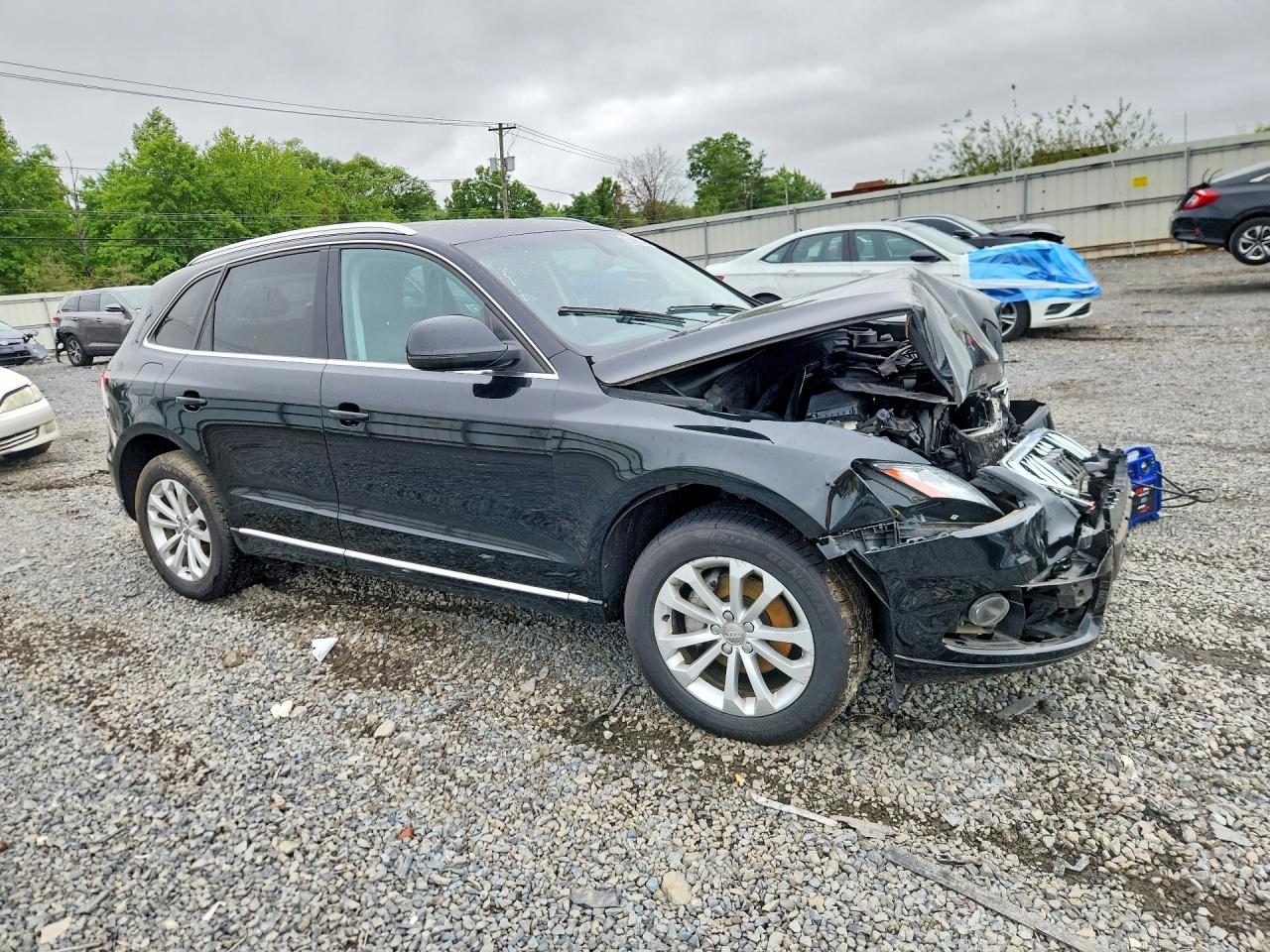 2014 Audi Q5 Premium Черный vin: WA1CFAFP8EA059122