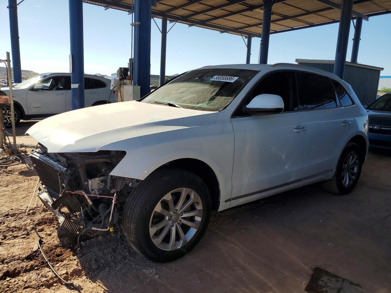 2015 Audi Q5 Premium White vin: WA1CFAFP8FA036070