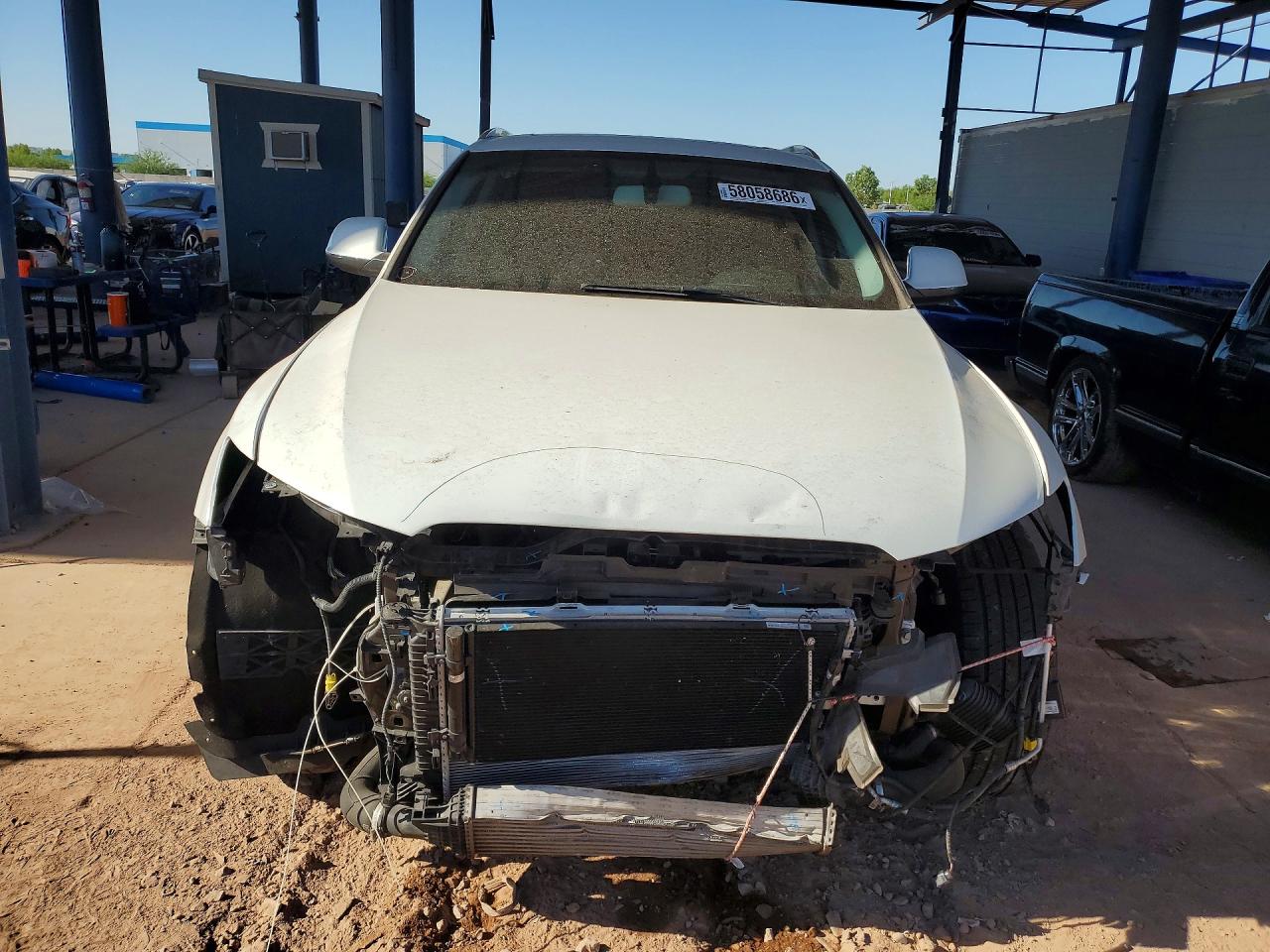 2015 Audi Q5 Premium White vin: WA1CFAFP8FA036070