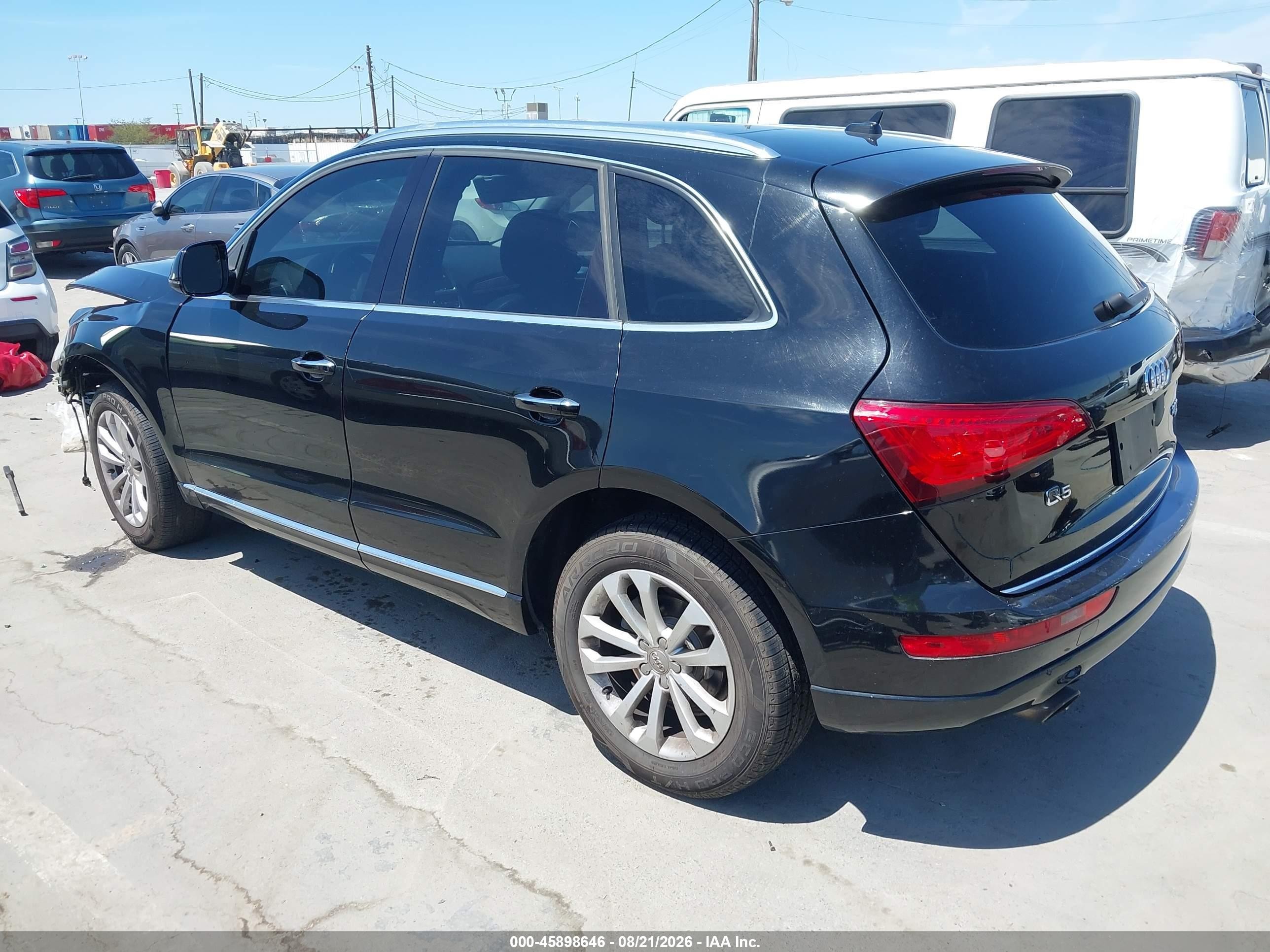 2015 Audi Q5 2.0t Premium Black vin: WA1CFAFP8FA041219