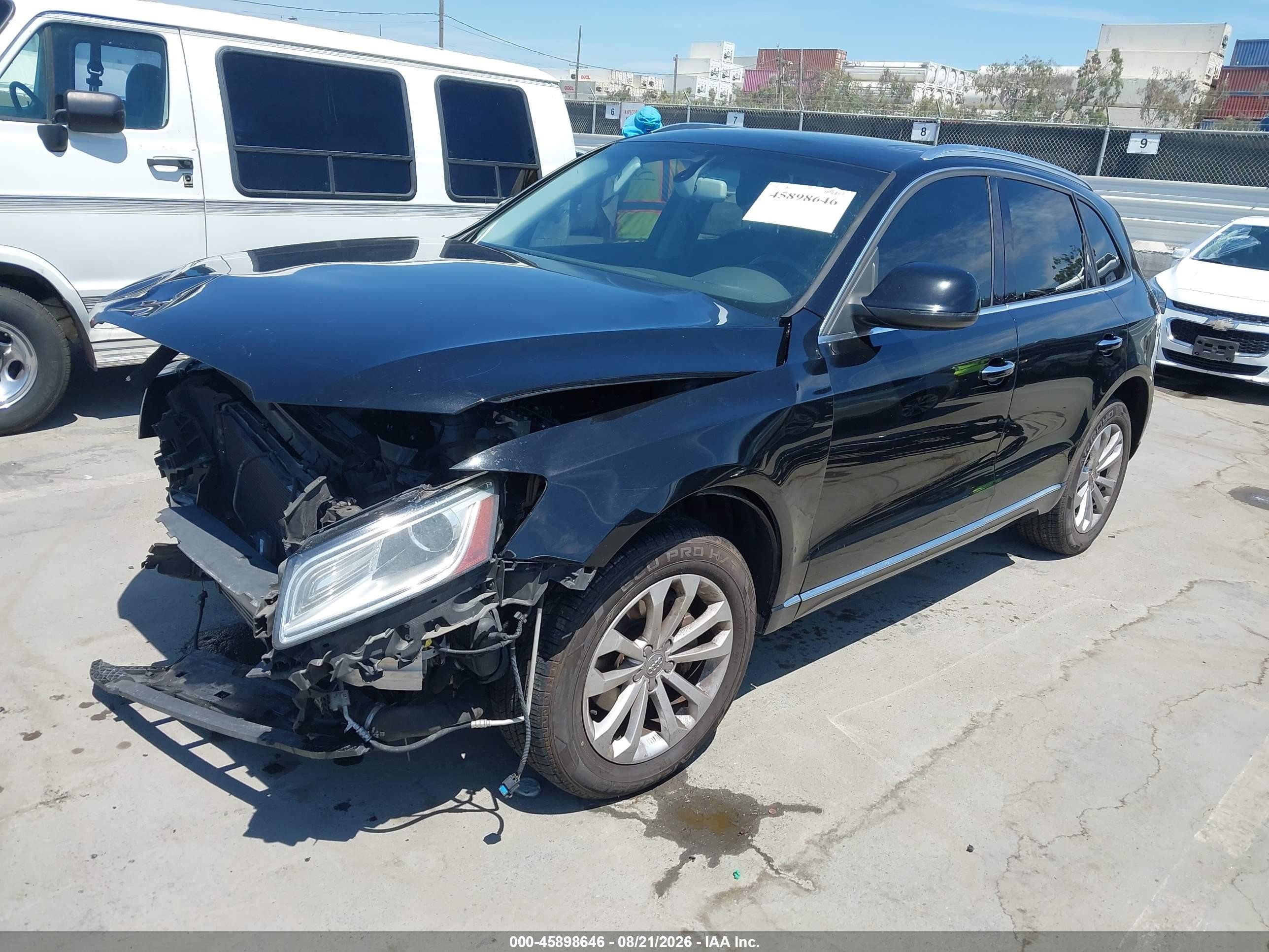 2015 Audi Q5 2.0t Premium Black vin: WA1CFAFP8FA041219
