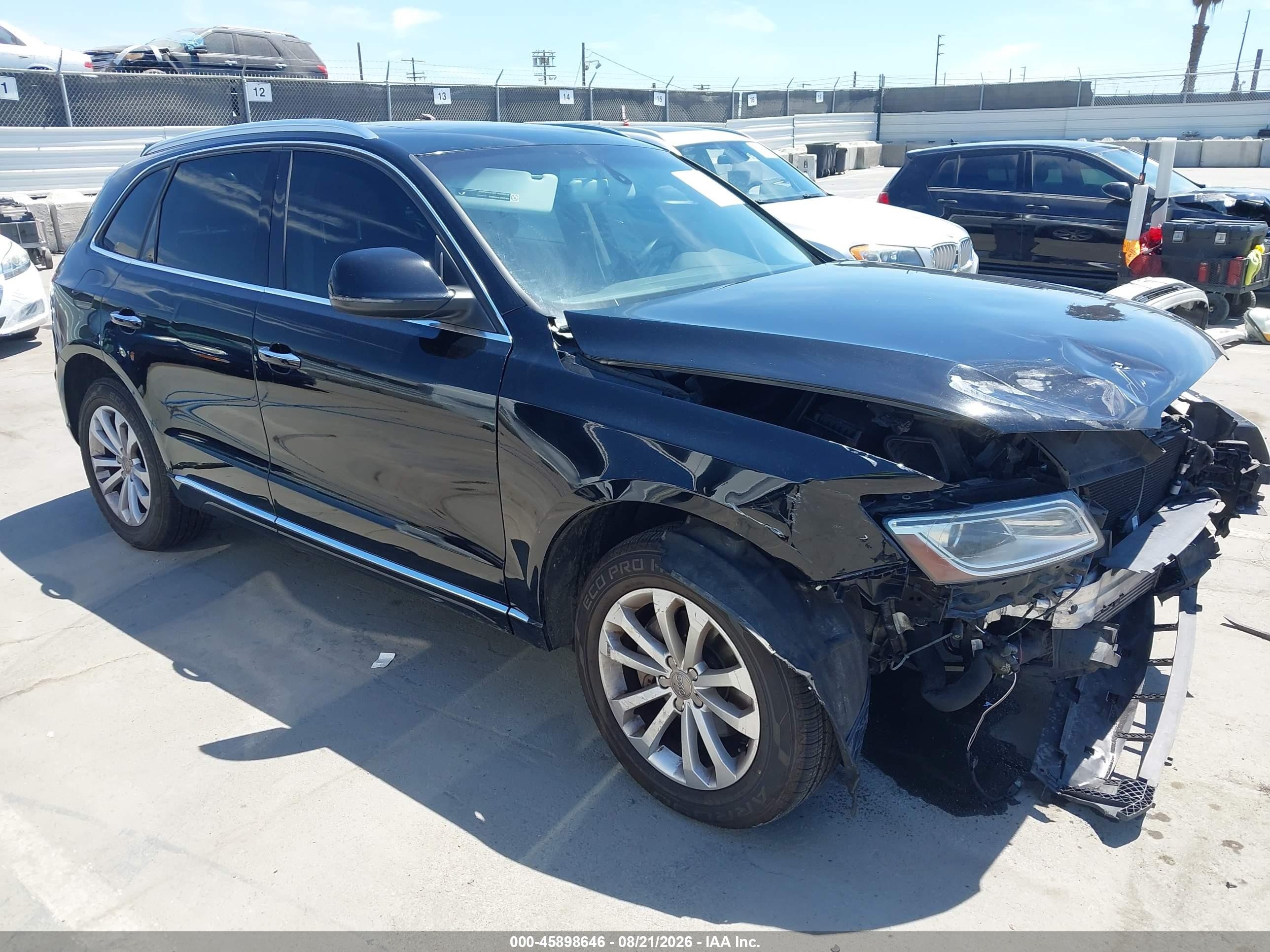 2015 Audi Q5 2.0t Premium Black vin: WA1CFAFP8FA041219