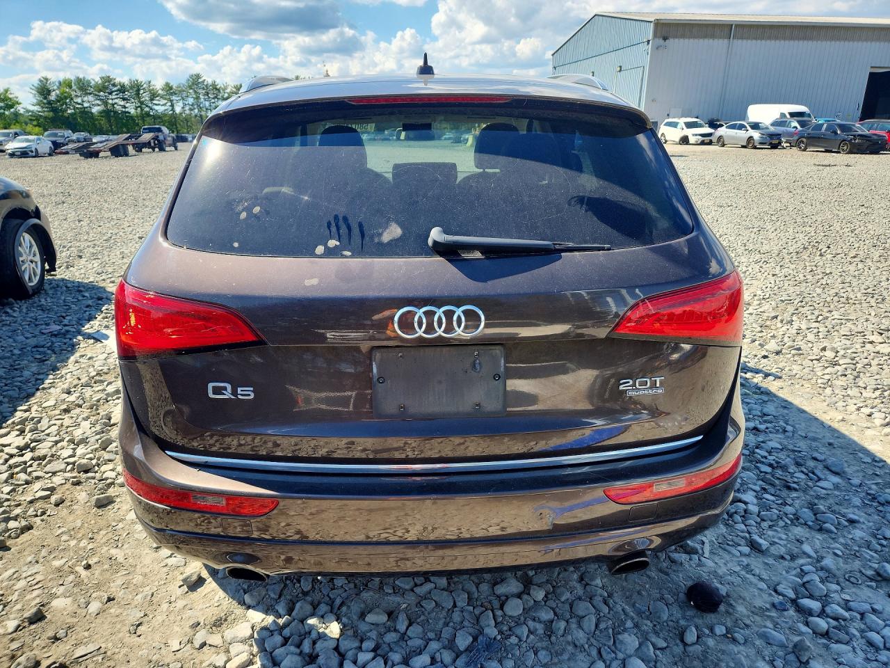 2015 Audi Q5 Premium Brown vin: WA1CFAFP8FA091537