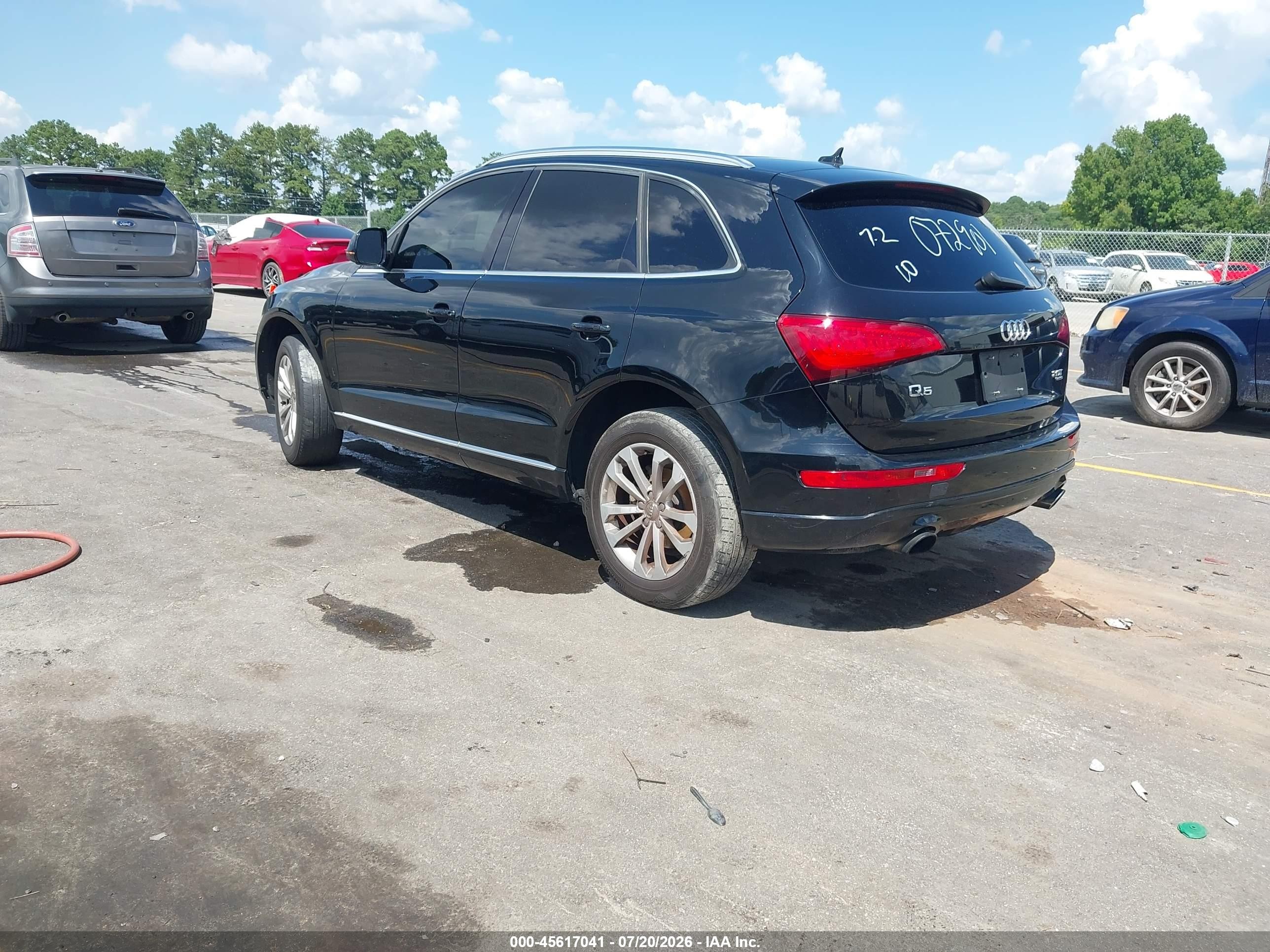 2014 Audi Q5 2.0t Premium Black vin: WA1CFAFP9EA072901