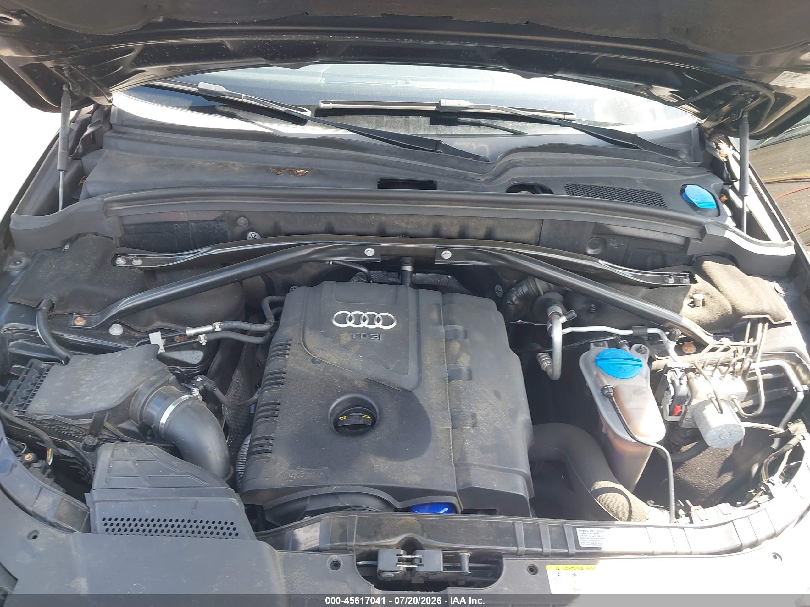 2014 Audi Q5 2.0t Premium Black vin: WA1CFAFP9EA072901