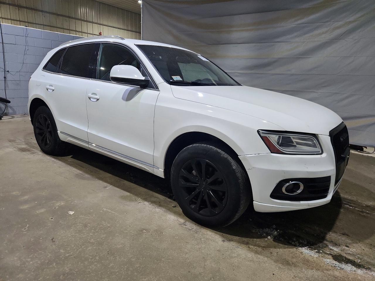 2014 Audi Q5 Premium White vin: WA1CFAFP9EA125452