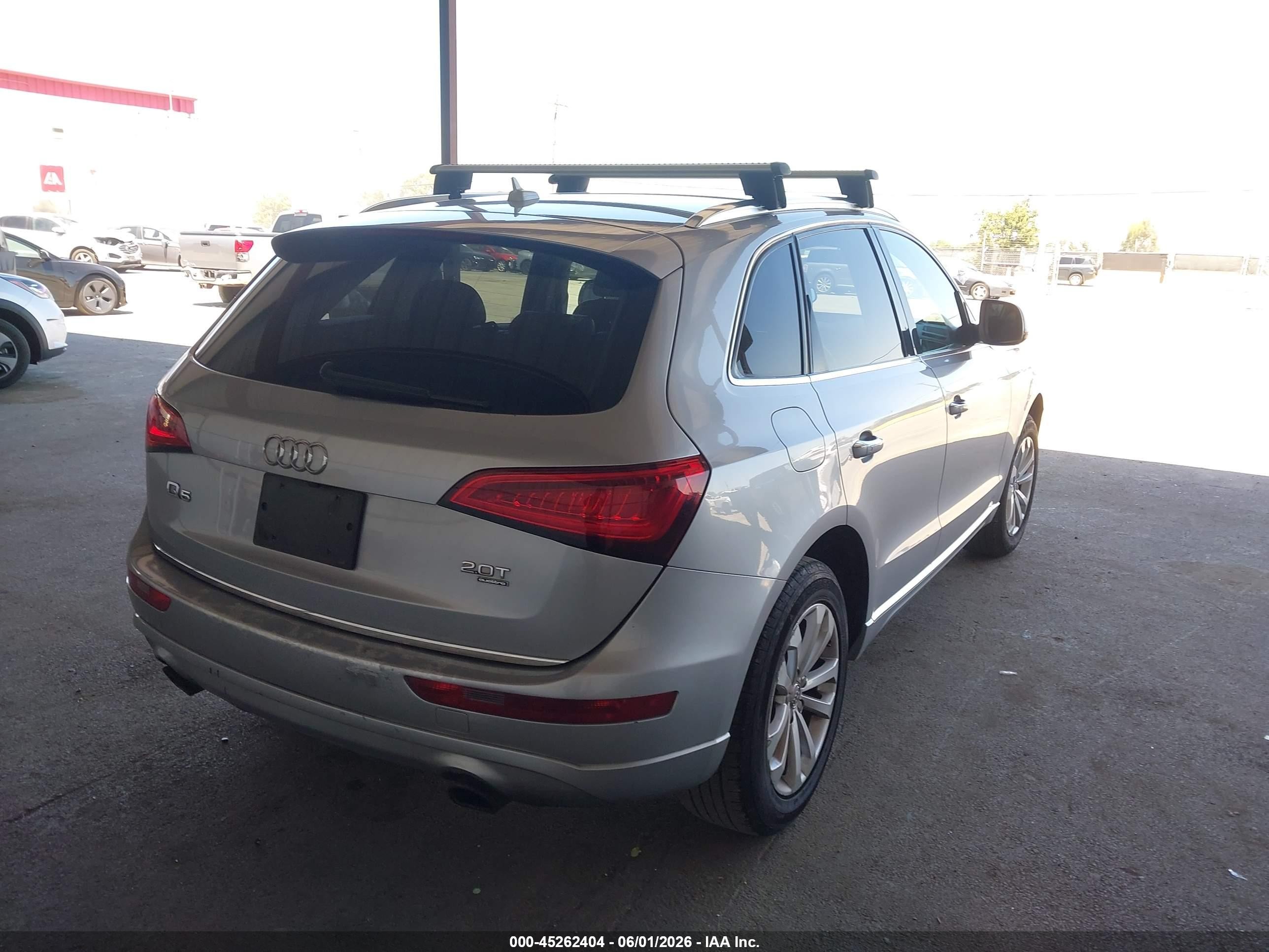 2015 Audi Q5 2.0t Premium Silver vin: WA1CFAFP9FA015907