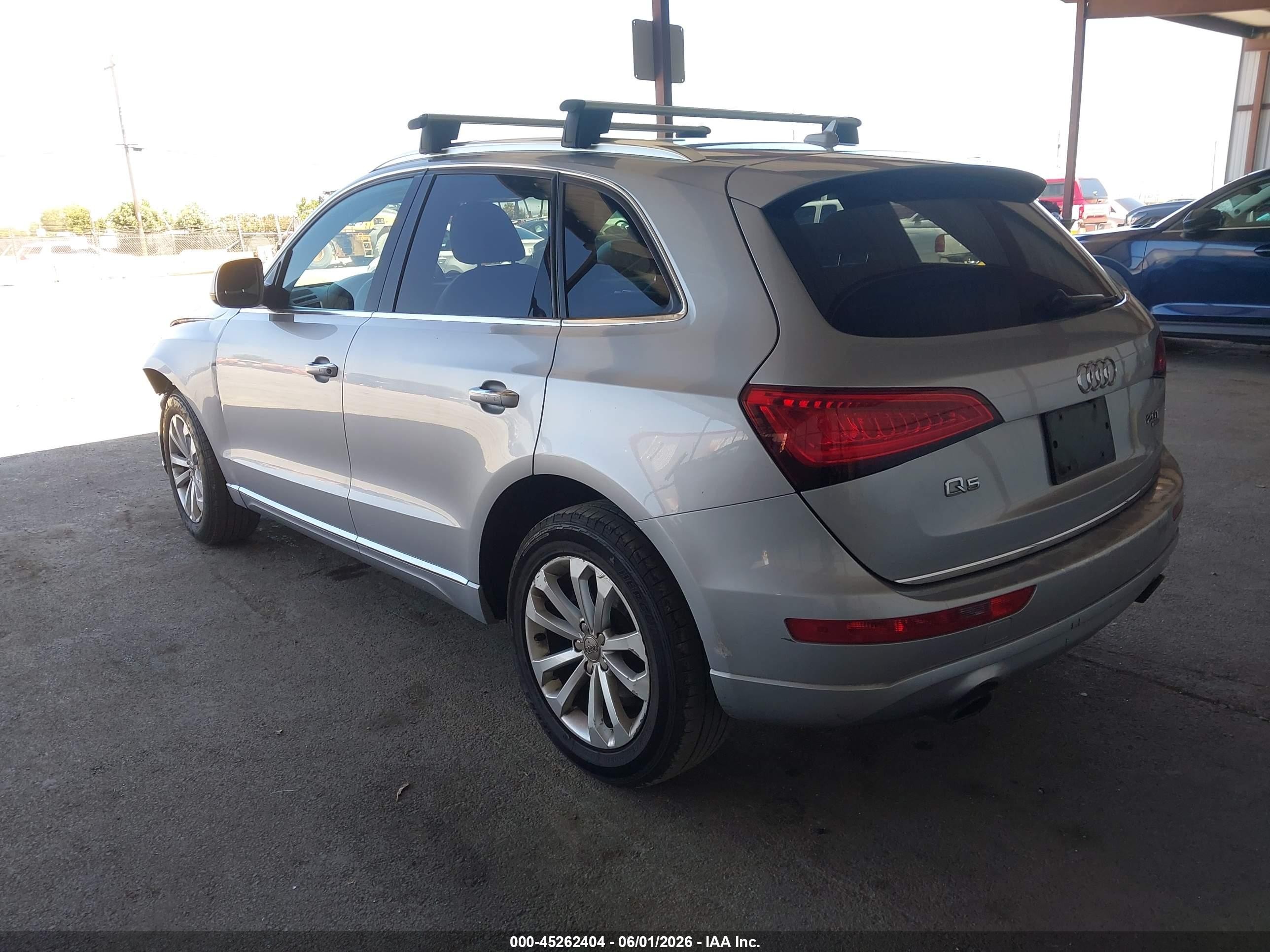 2015 Audi Q5 2.0t Premium Silver vin: WA1CFAFP9FA015907