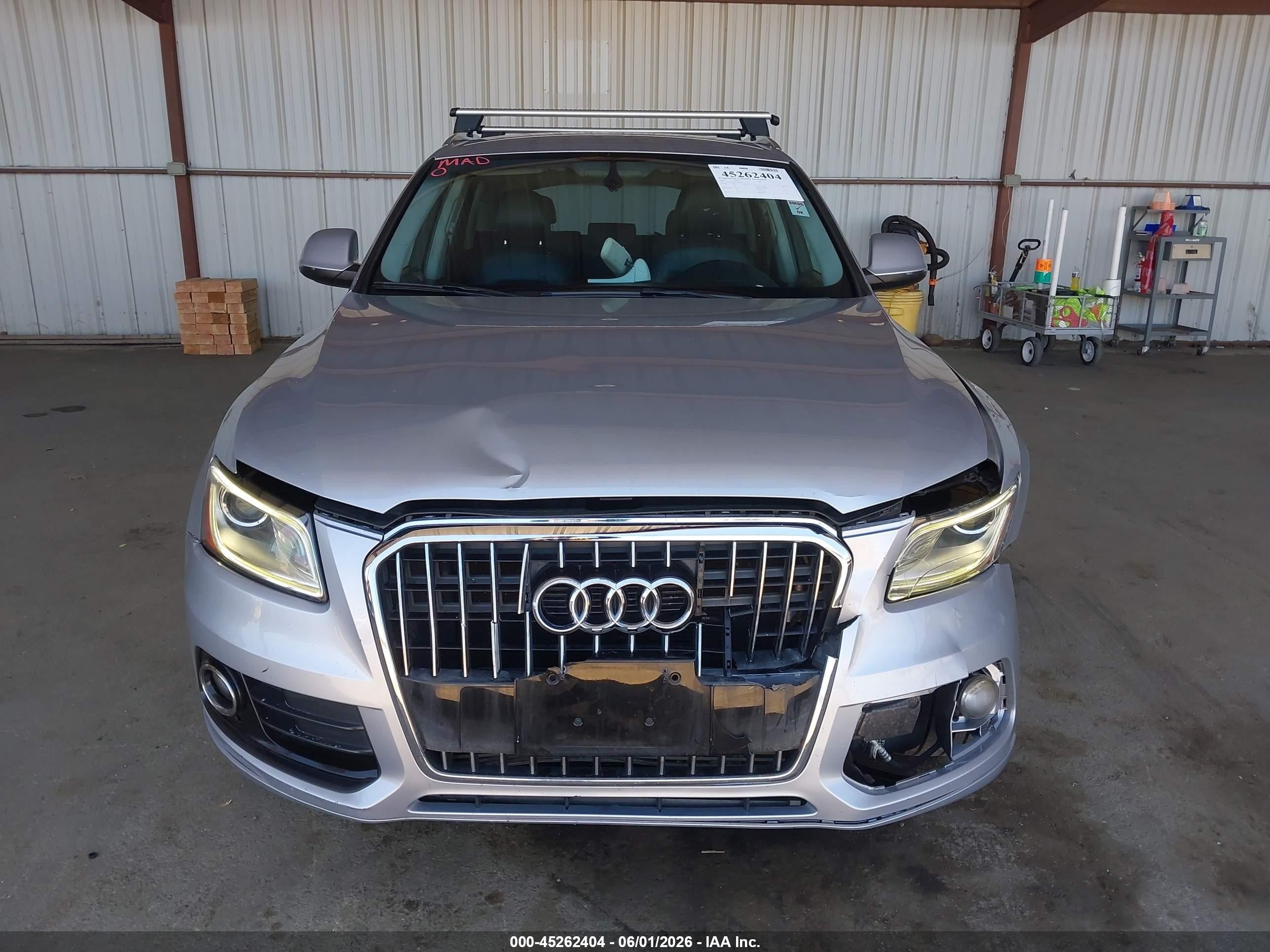 2015 Audi Q5 2.0t Premium Silver vin: WA1CFAFP9FA015907
