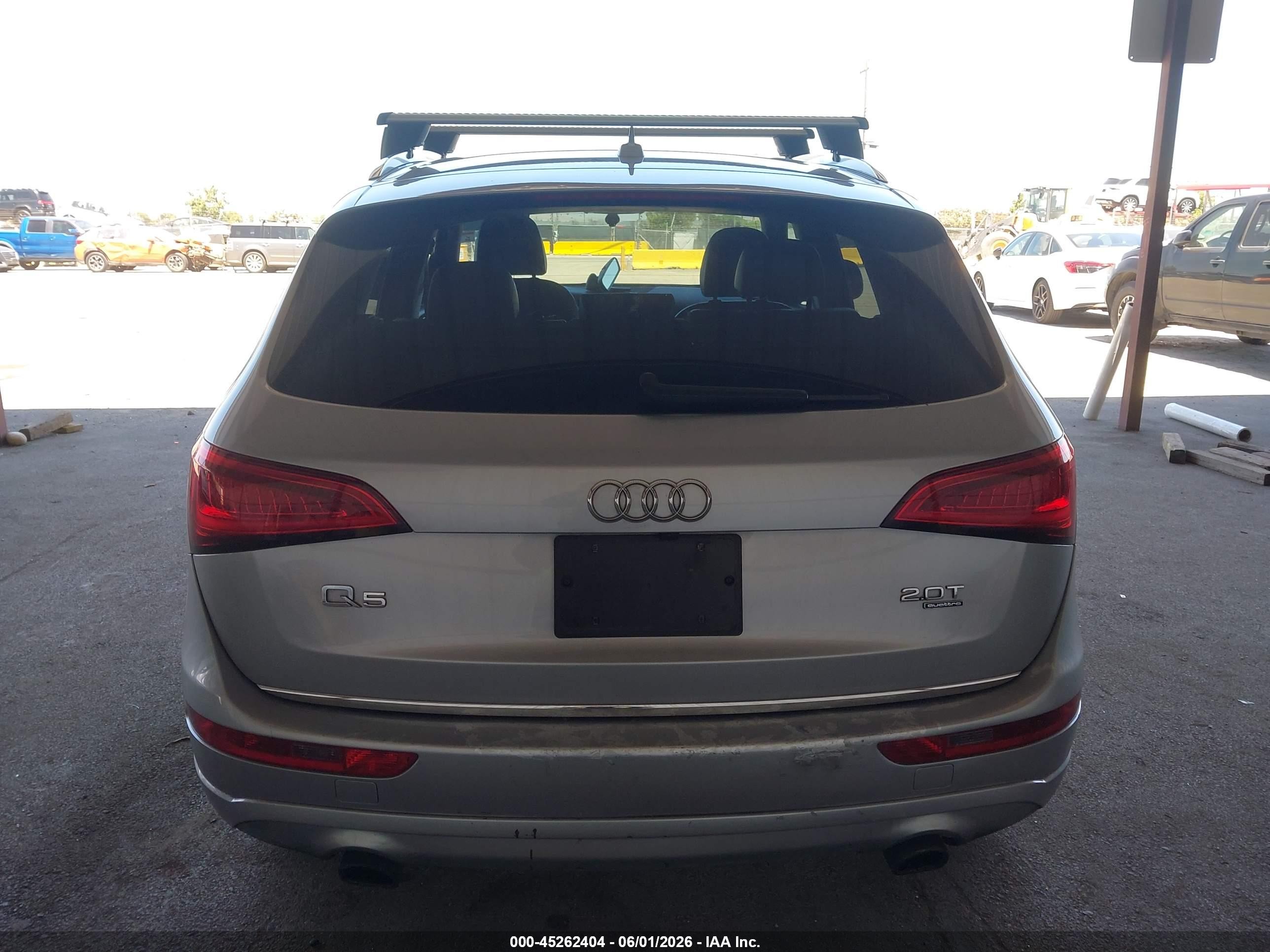 2015 Audi Q5 2.0t Premium Silver vin: WA1CFAFP9FA015907