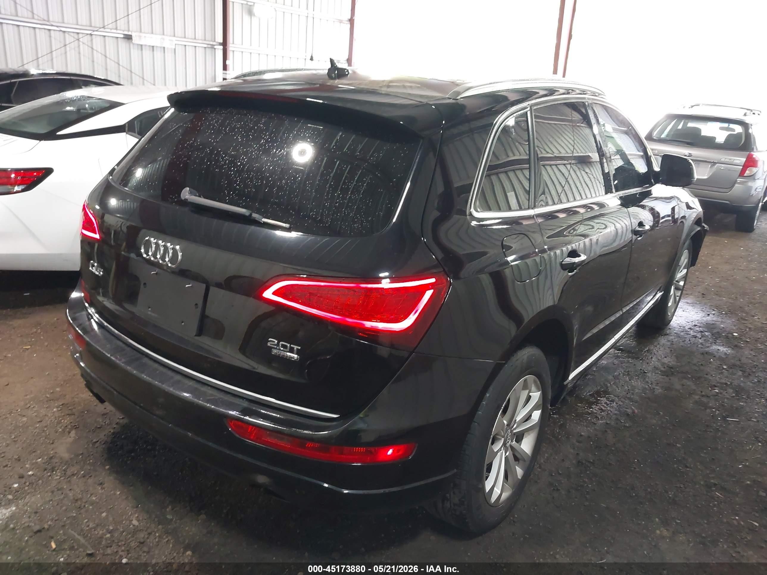 2015 Audi Q5 2.0t Premium Black vin: WA1CFAFP9FA080868