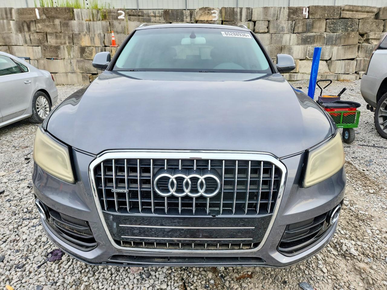 2013 Audi Q5 Premium Gray vin: WA1CFAFPXDA007599
