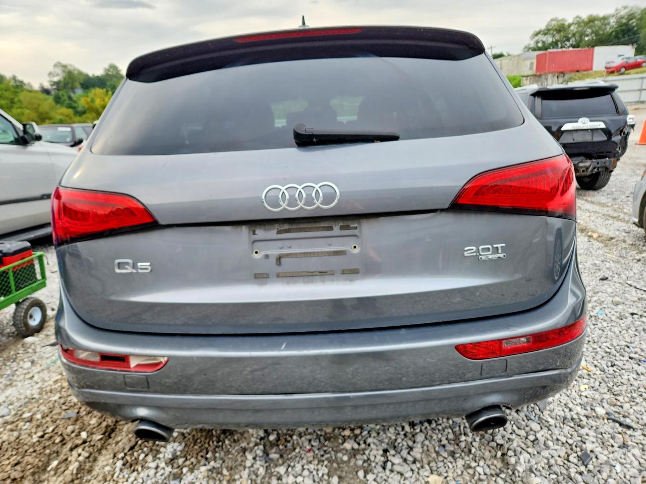 2013 Audi Q5 Premium Gray vin: WA1CFAFPXDA007599