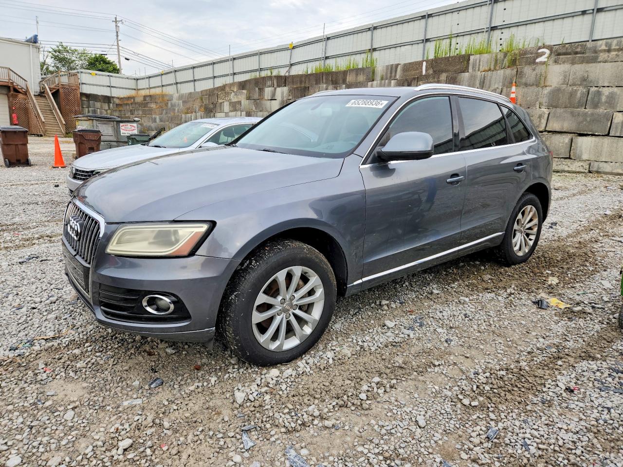 2013 Audi Q5 Premium Gray vin: WA1CFAFPXDA007599