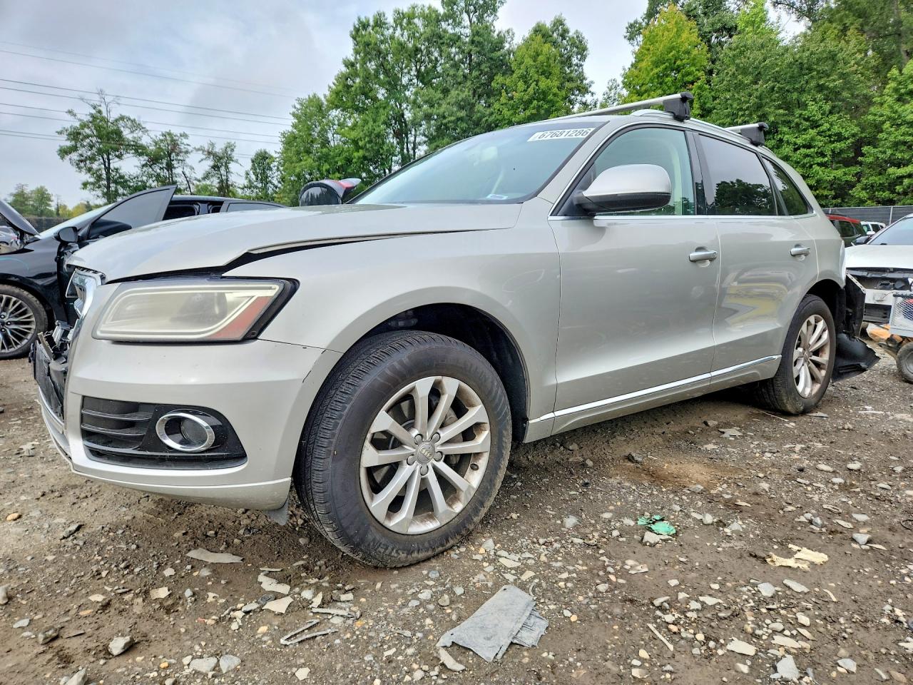 2015 Audi Q5 Premium Beige vin: WA1CFAFPXFA042730