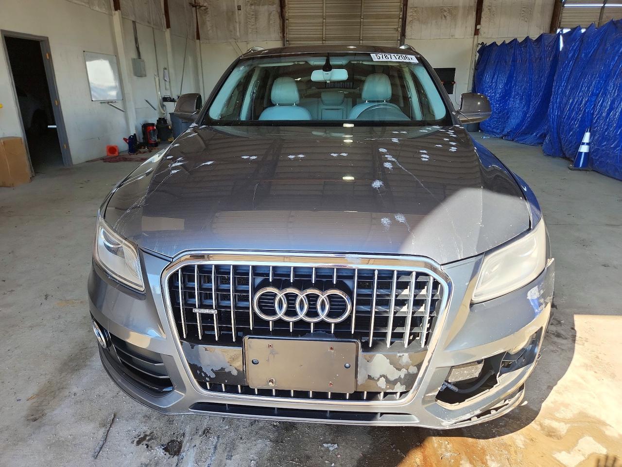 2015 Audi Q5 Gray vin: WA1CFAFPXFA046731