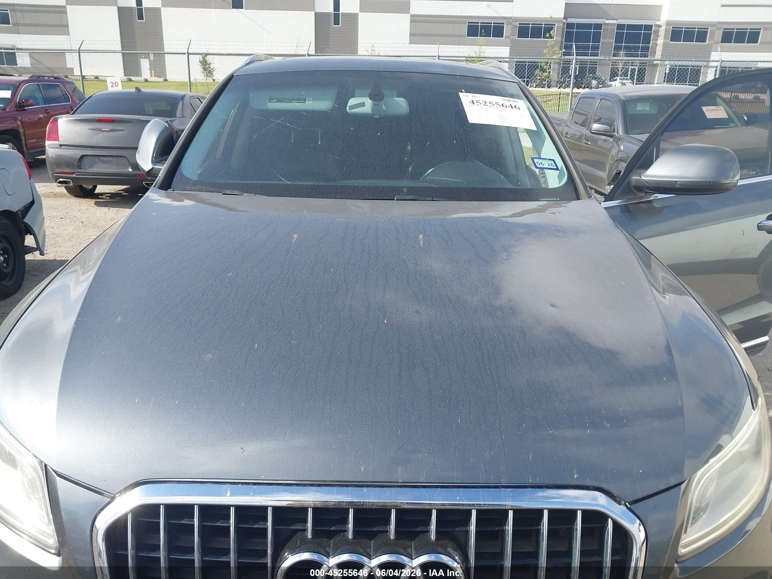 2015 Audi Q5 2.0t Premium Gray vin: WA1CFAFPXFA050472