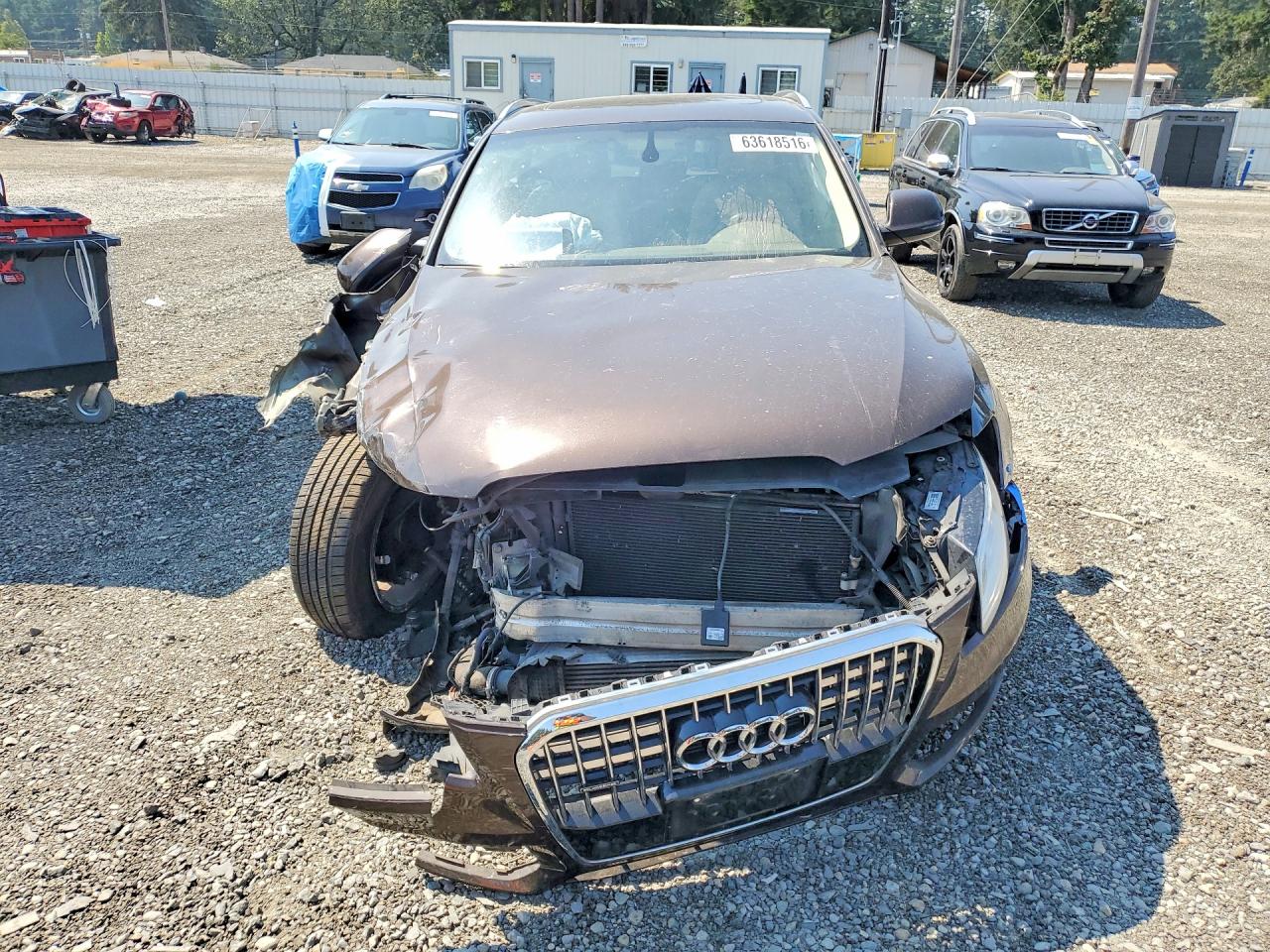 2015 Audi Q5 Premium Brown vin: WA1CFAFPXFA050858