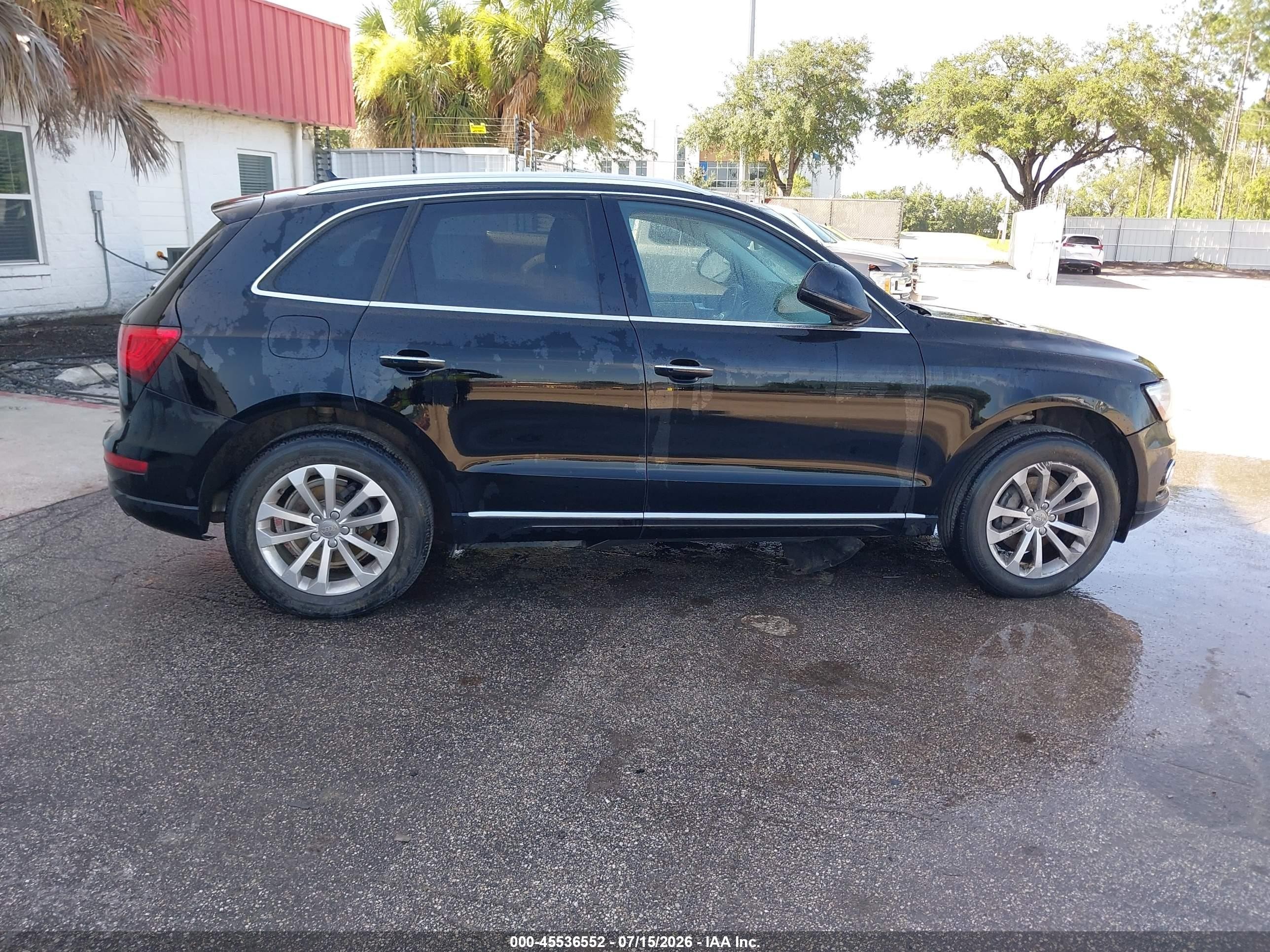 2015 Audi Q5 2.0t Premium Black vin: WA1CFAFPXFA065635