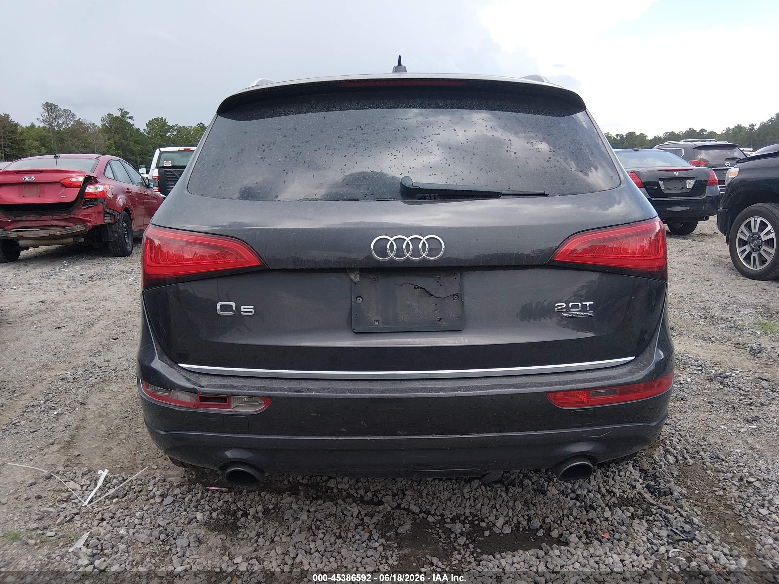 2015 Audi Q5 2.0t Premium Black vin: WA1CFAFPXFA087439
