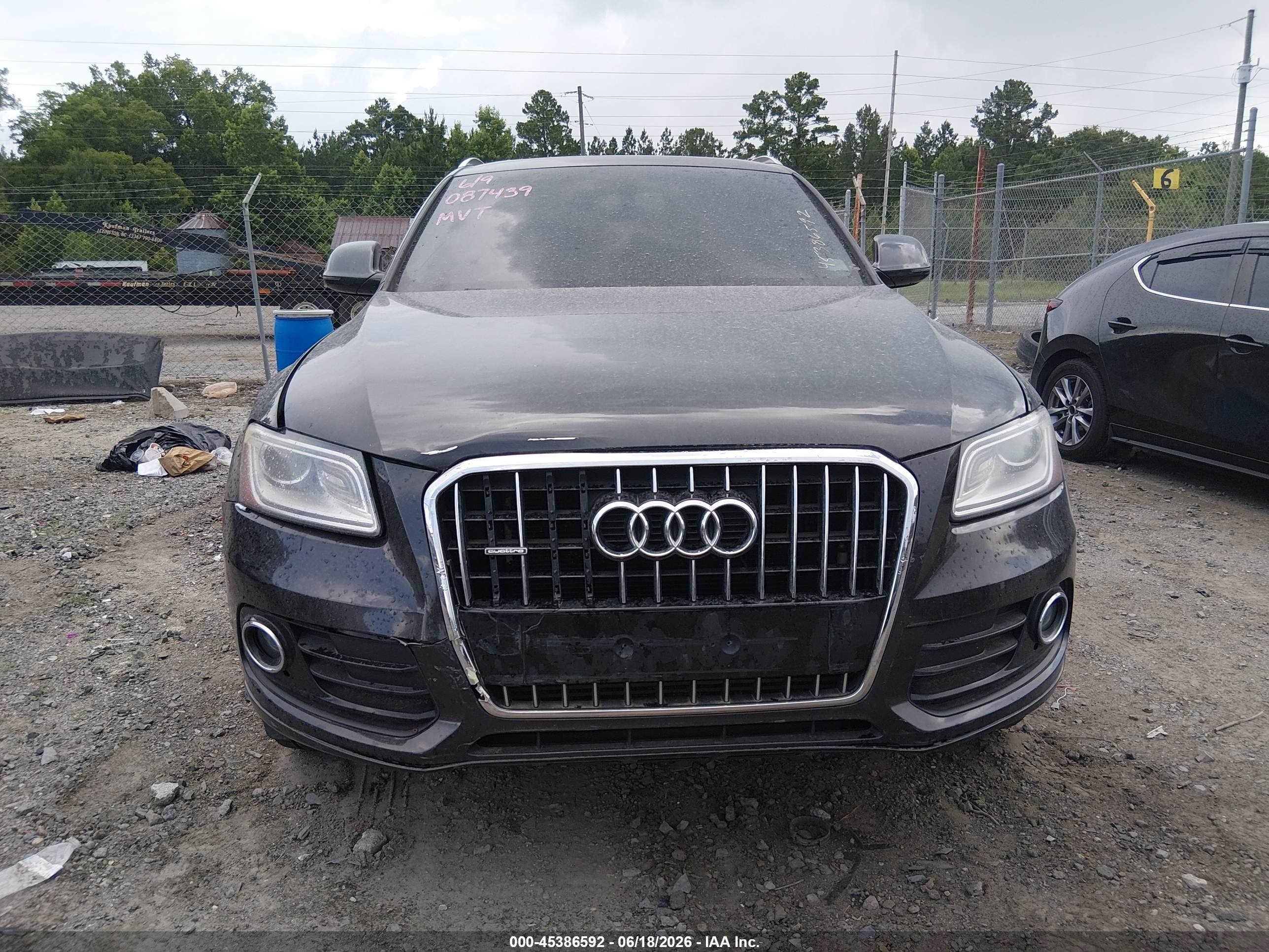2015 Audi Q5 2.0t Premium Black vin: WA1CFAFPXFA087439