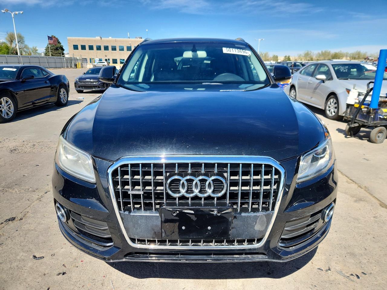 2015 Audi Q5 Premium Черный vin: WA1CFAFPXFA122657