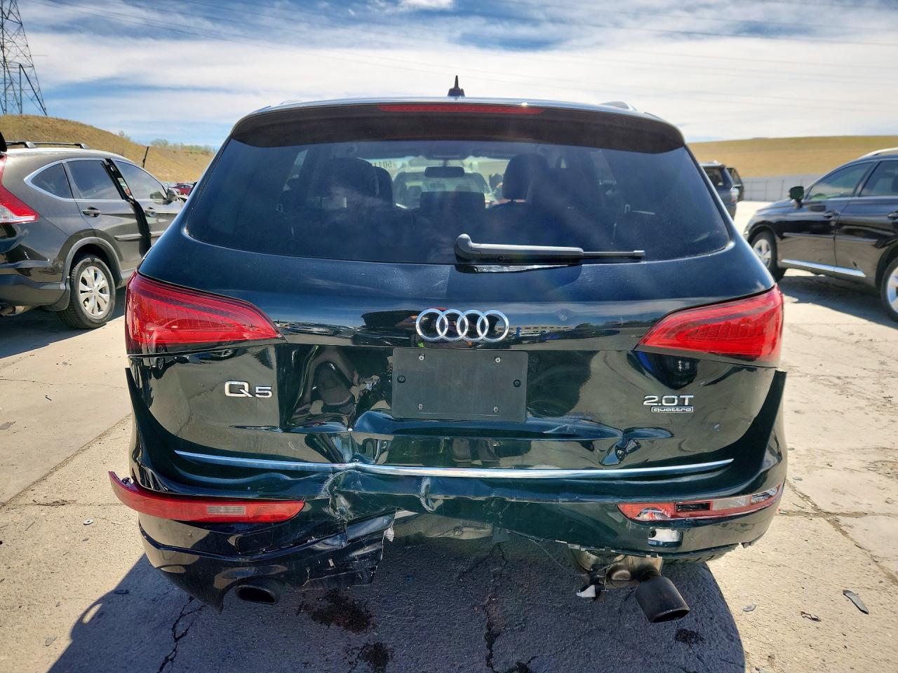 2015 Audi Q5 Premium Черный vin: WA1CFAFPXFA122657